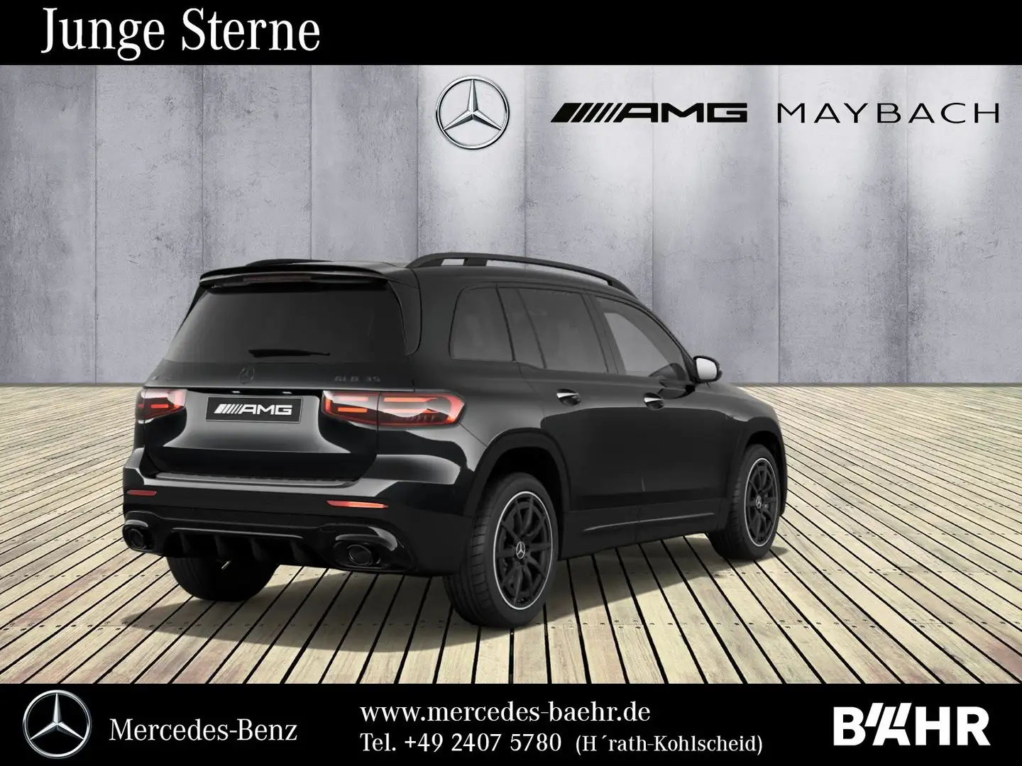 Mercedes-Benz GLB 35 AMG GLB 35 AMG 4M Night/MBUX/Multibeam/Totwinkel/19" Schwarz - 2