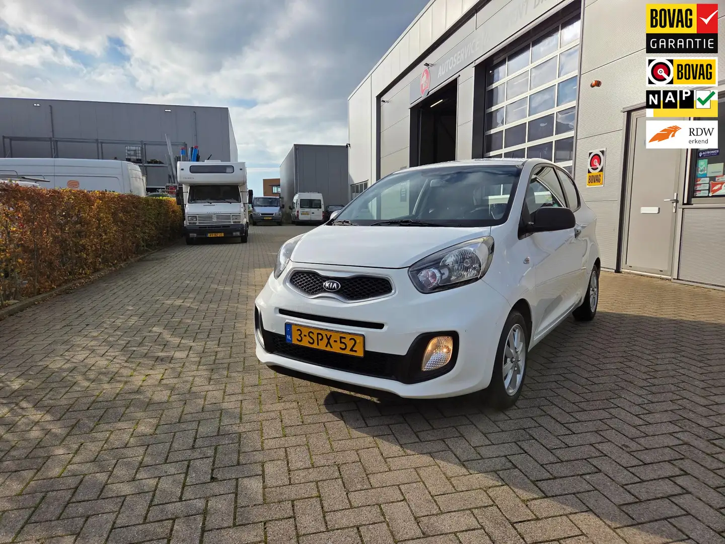 Kia Picanto 1.0 CVVT ISG Wit - 1