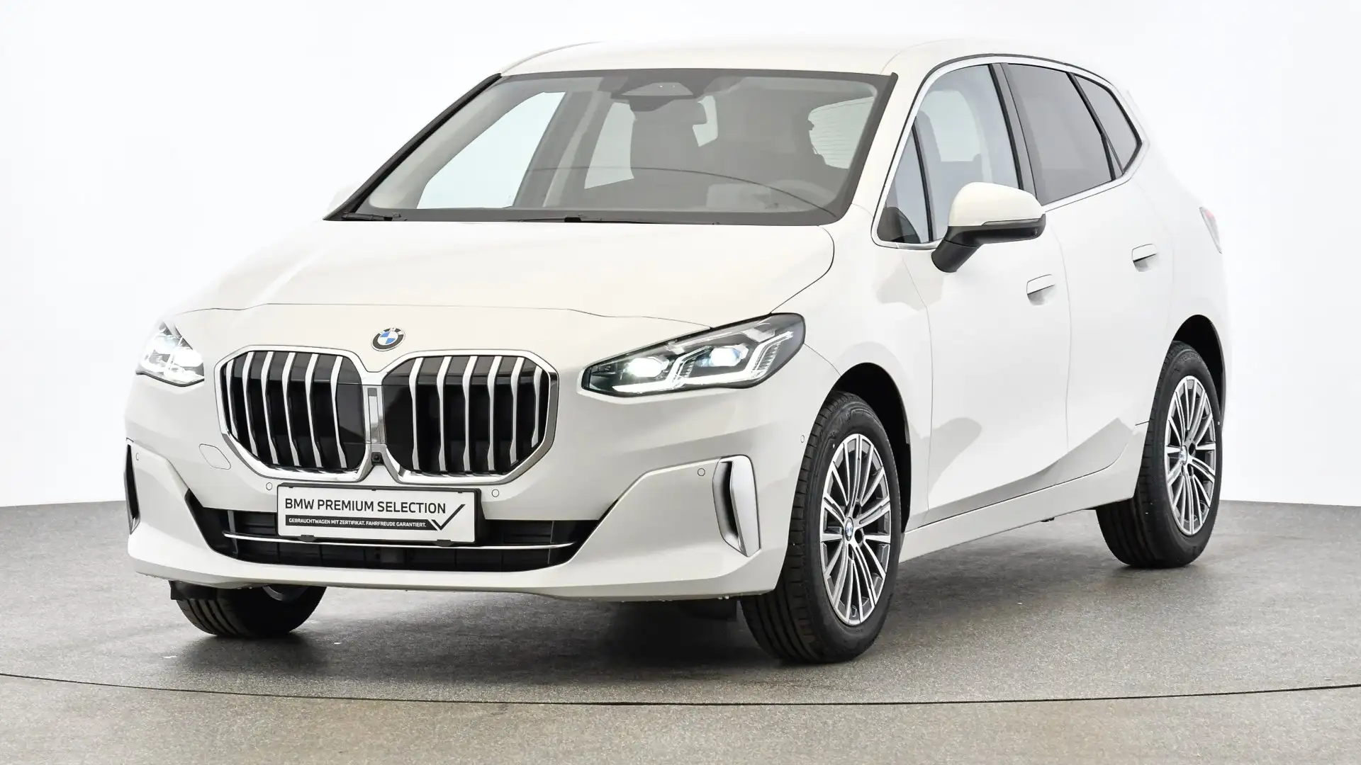 BMW 218 d Active Tourer Weiß - 1