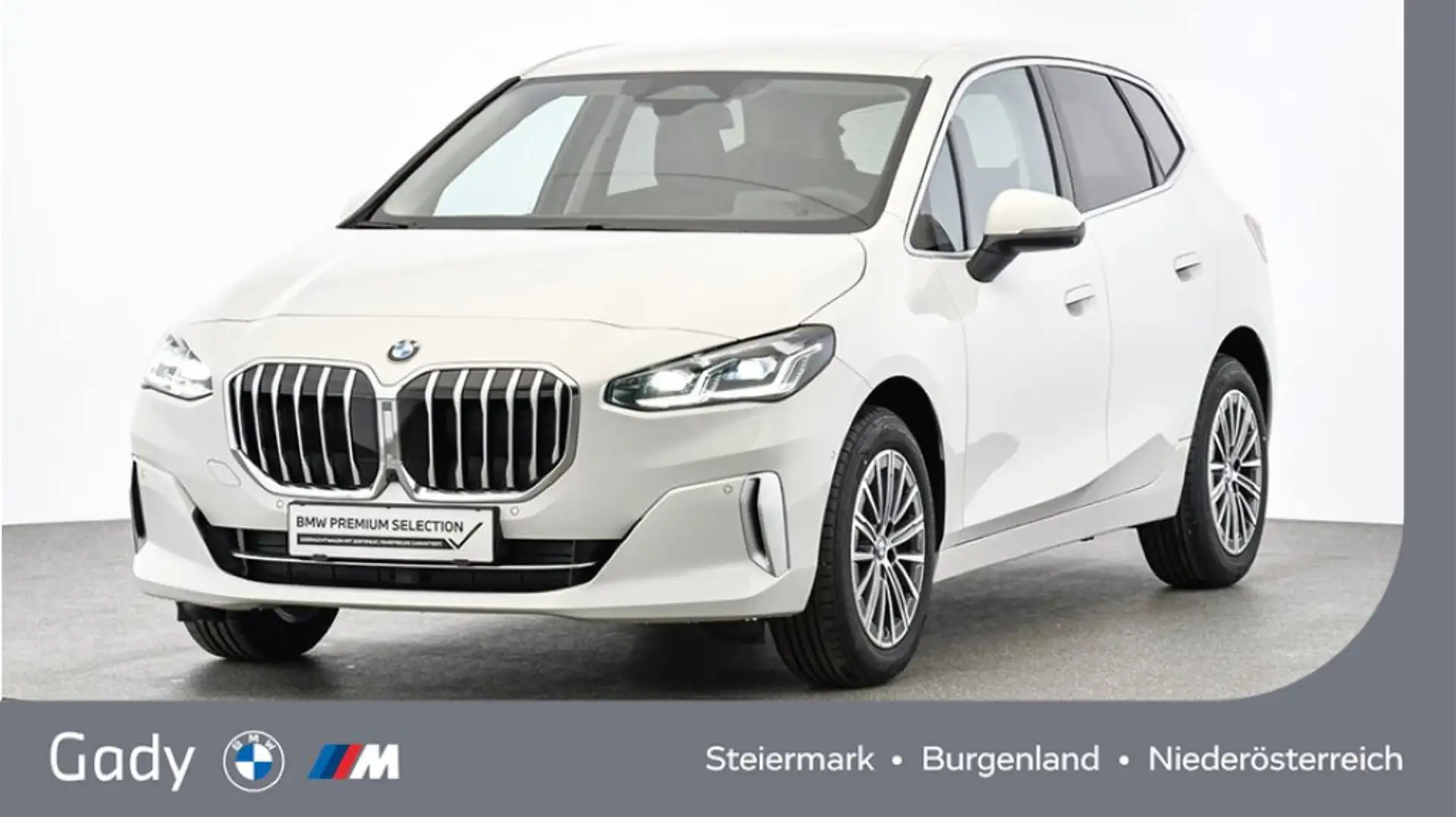BMW 218 d Active Tourer Weiß - 1