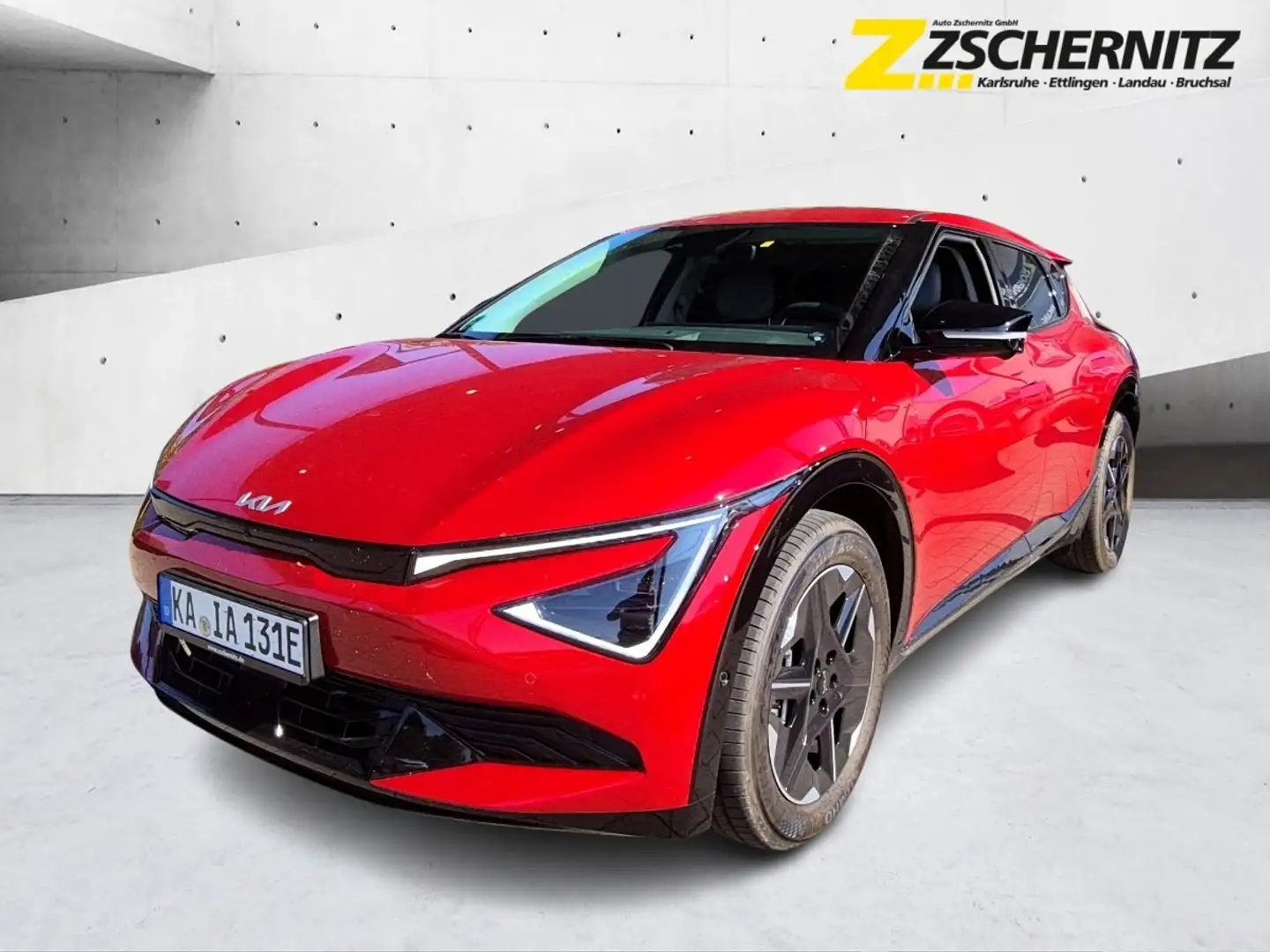 Kia EV6 Earth 84 kWh RWD Meridian/Wärmepumpe/HUD/360° Rot - 2