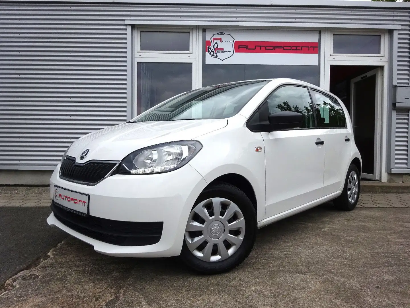 Skoda Citigo CITIGO 1.0 ACTIVE 5 TRG. KLIMA AUS 1. HAND Blanc - 1
