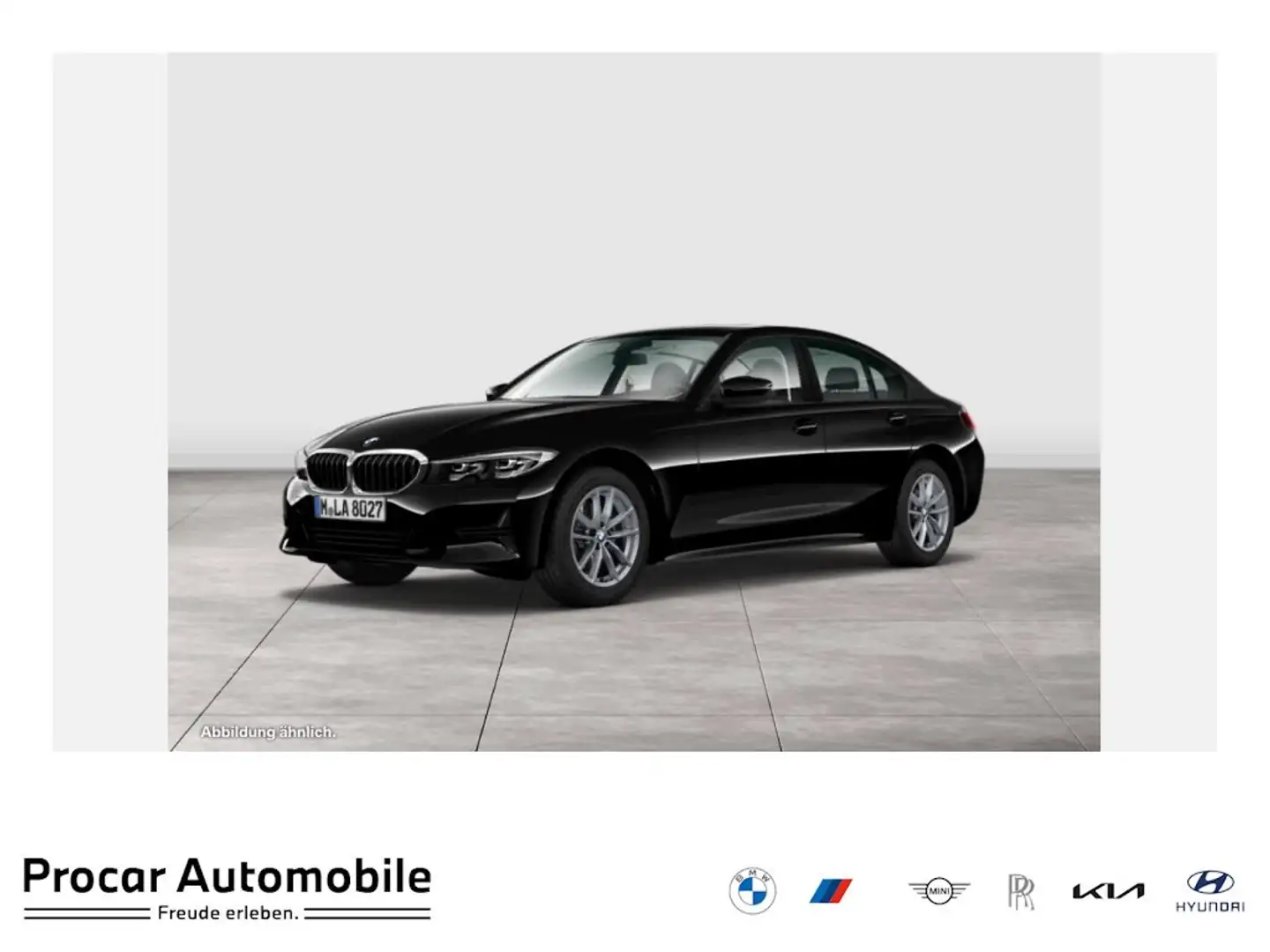 BMW 320 i xDrive Advantage Aut. AHK, PDC, Klimaautomatik, Schwarz - 1