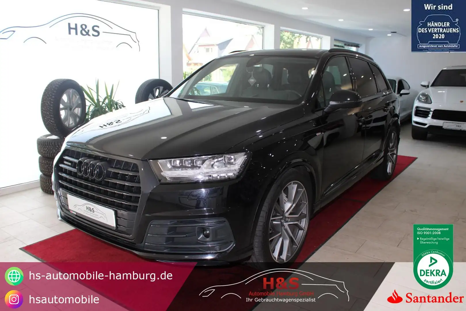 Audi Q7 3.0 TDI quattro *PANORAMA*S-LINE* 7-Sitzer*BOSE Schwarz - 1