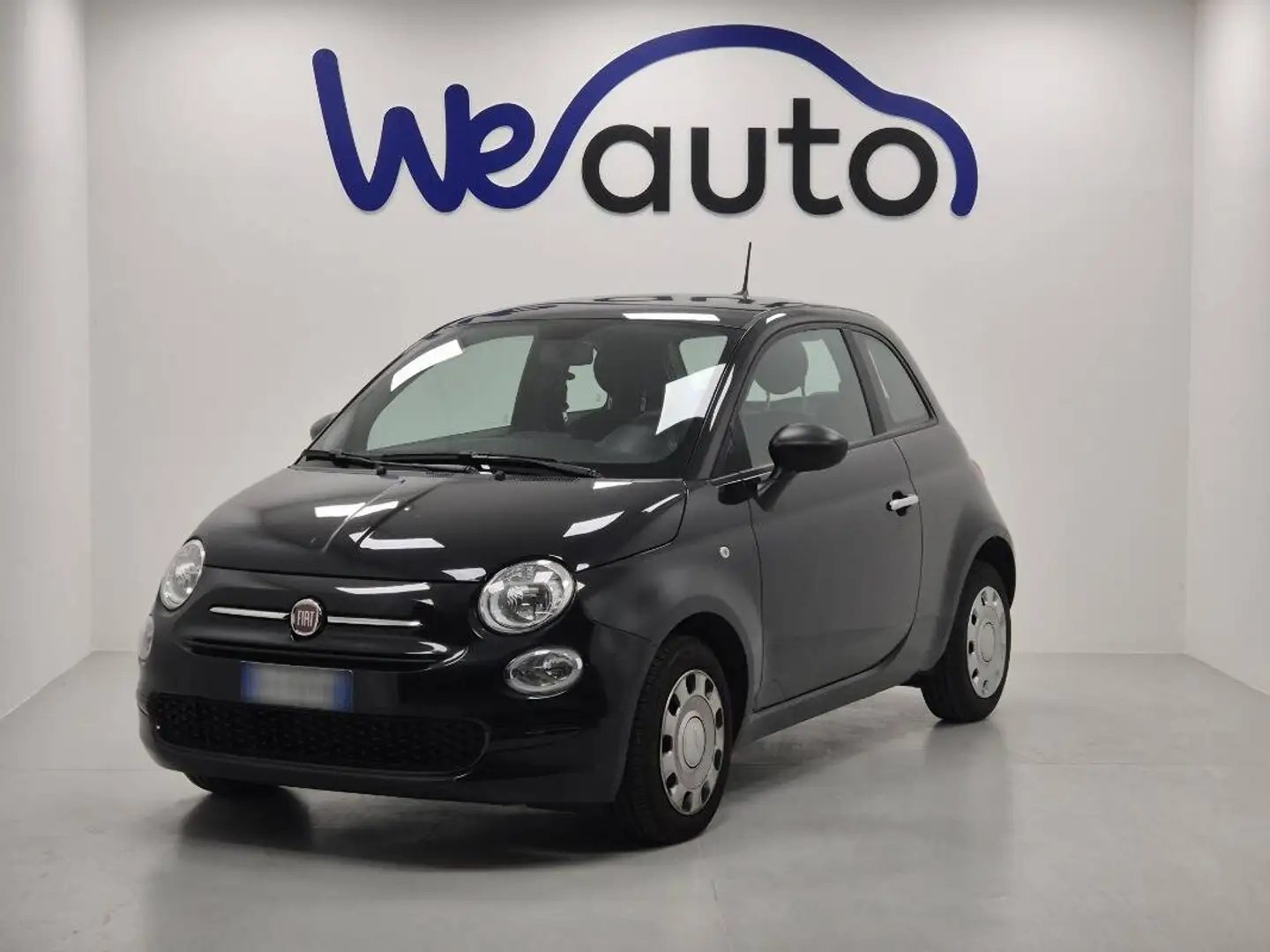Fiat 500 1.0 hybrid 70cv Zwart - 1
