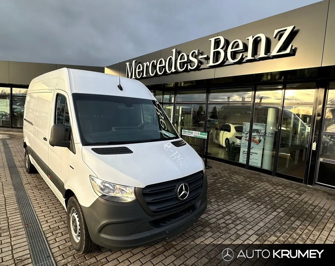 Mercedes-Benz Sprinter 312 Kasten Hochdach Blanc - 2