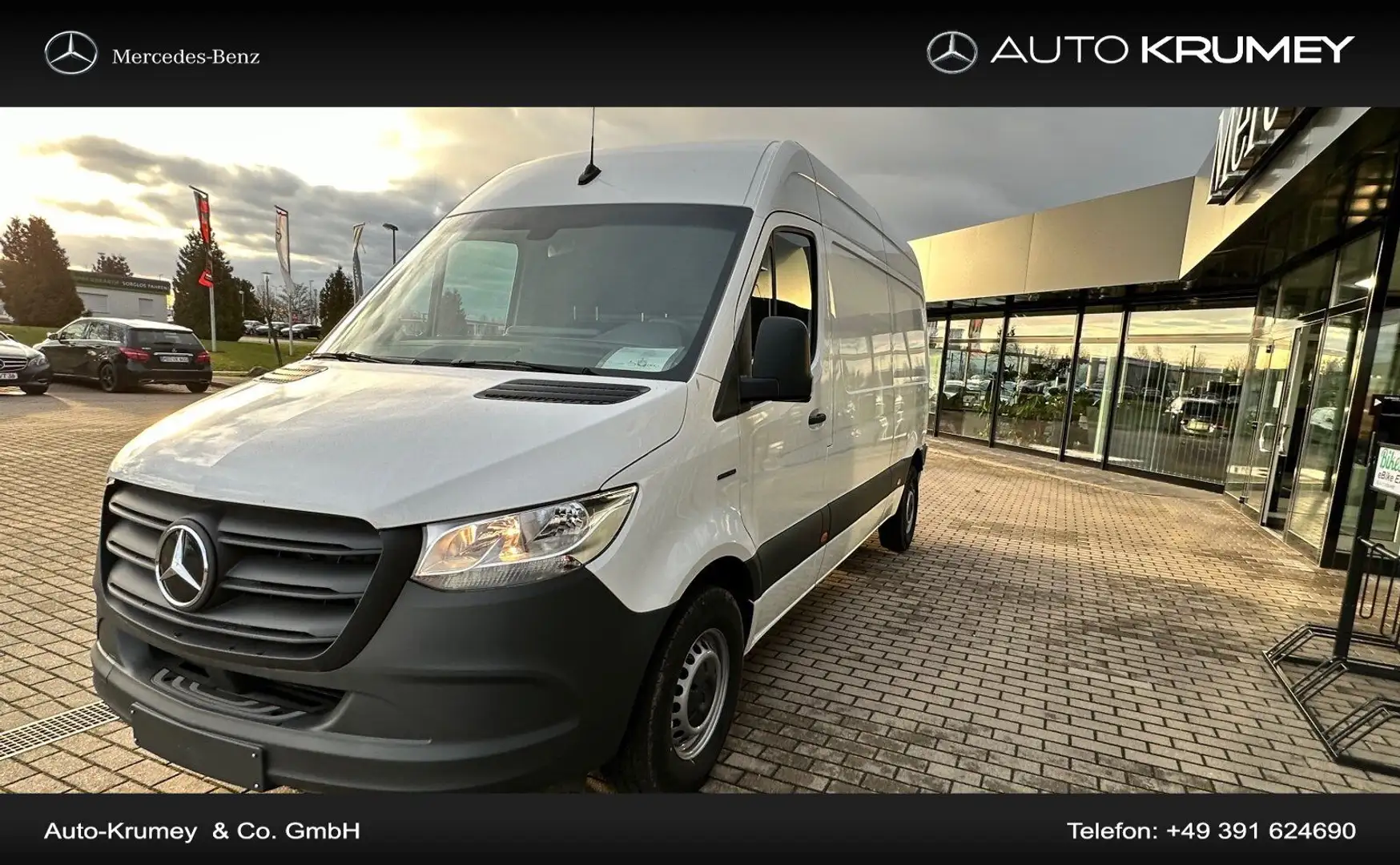 Mercedes-Benz Sprinter 312 Kasten Hochdach Blanc - 1