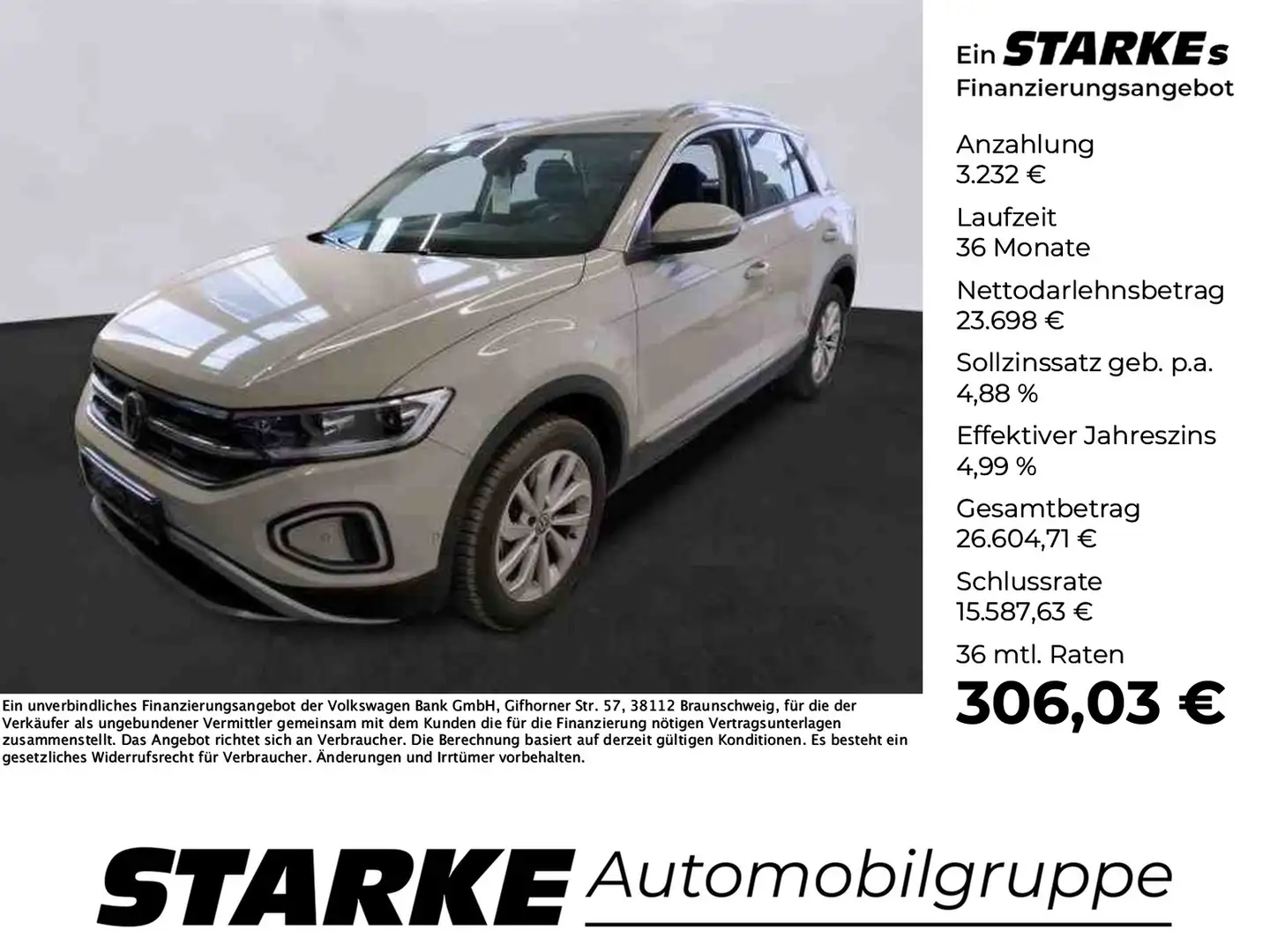 Volkswagen T-Roc 2.0 TDI DSG Style Gris - 1