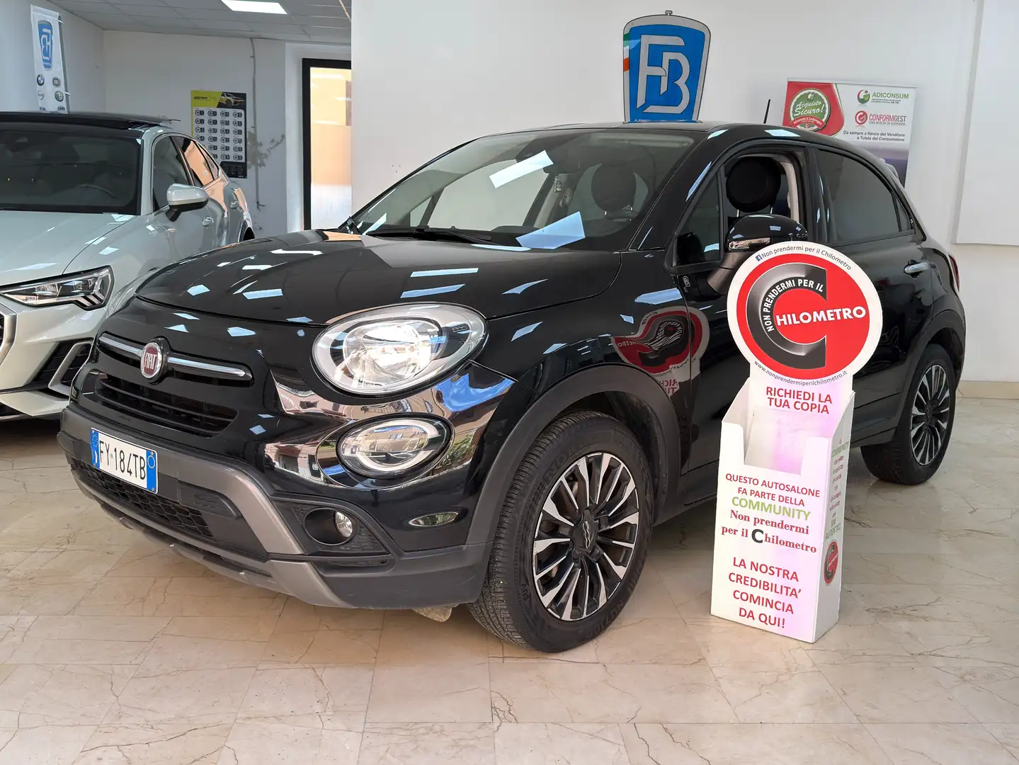 Fiat 500X 500X 1.6 mjt City Cross 4x2 120cv dct Nero - 1