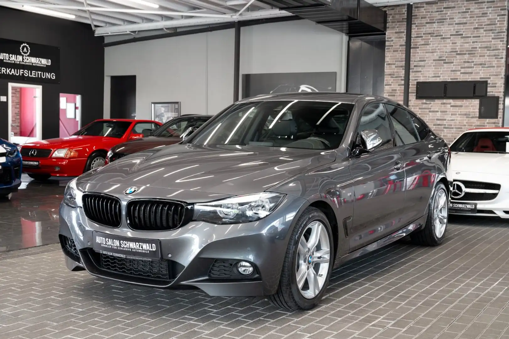 BMW 340 340i Gran Turismo xDrive|M-PAKET|H&K|HEAD-UP|LED Grijs - 2