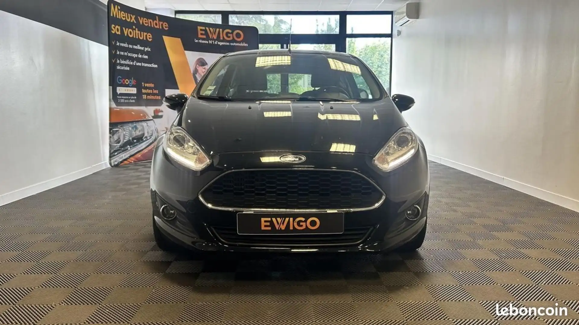 Ford Fiesta 1.0 SCTI 100ch EDITION %2B 1ERE MAIN Noir - 2