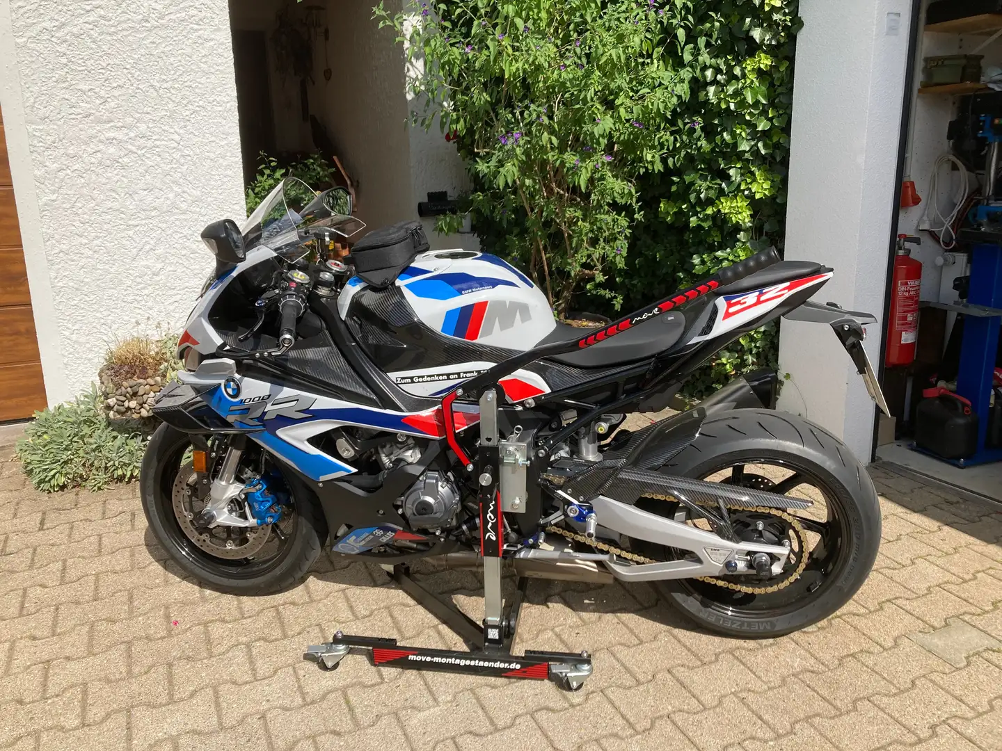 BMW M 1000 RR M 1000 RR Competition, Frästeile, Carbon Blanc - 1