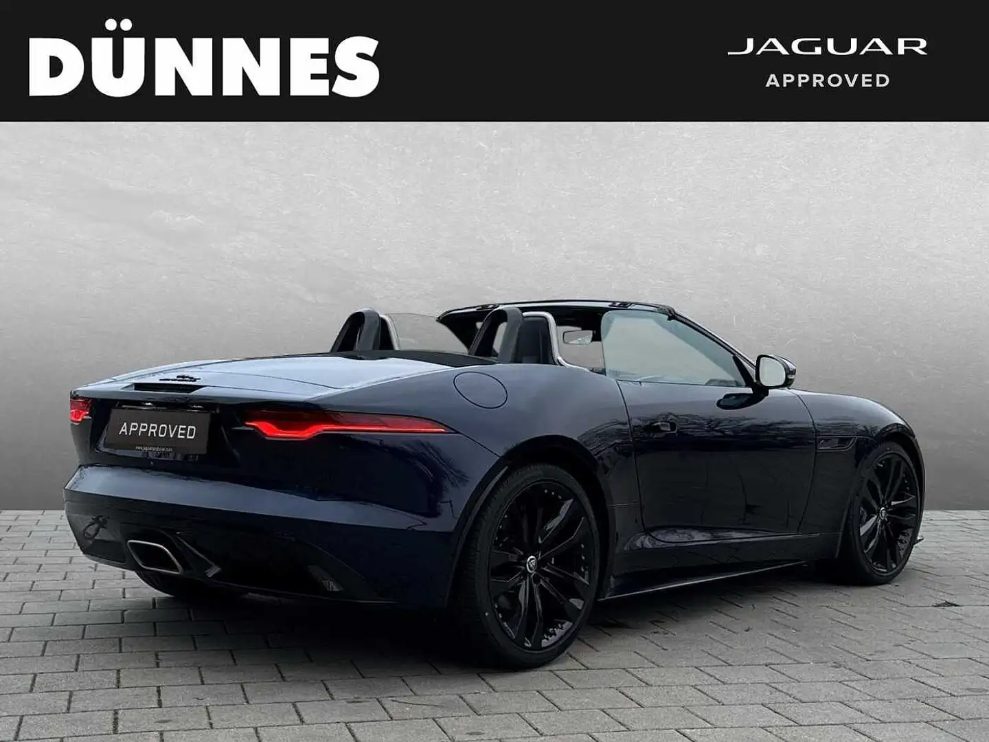 Jaguar F-Type Cabriolet P300 Aut. R-Dynamic Синий - 2