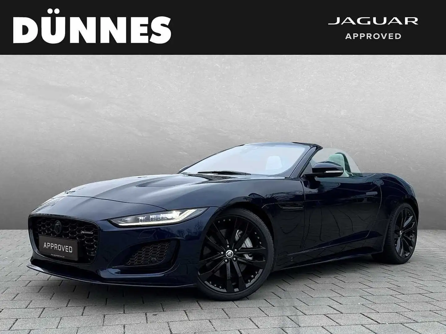 Jaguar F-Type Cabriolet P300 Aut. R-Dynamic Blau - 1