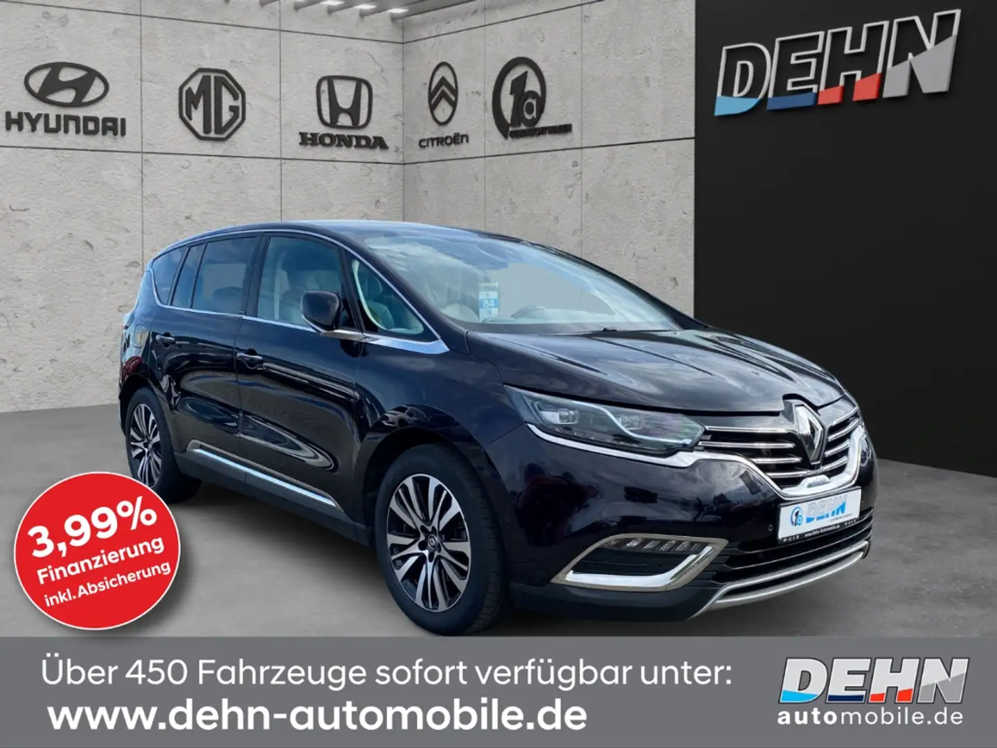 Renault Espace 1.6 dCi Initiale Paris 7 Sitz. ACC HUD Schwarz - 1