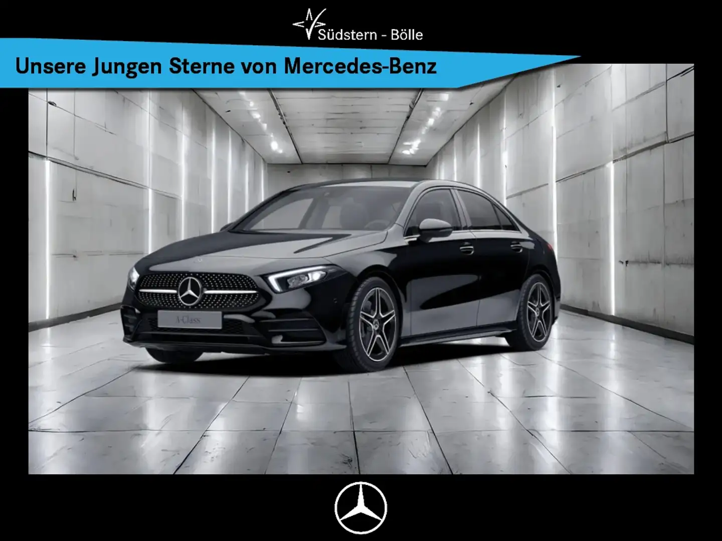 Mercedes-Benz A 250 e Limo AMG+AMBIENTE+KAMERA+KEYLESS-GO+LED Noir - 1