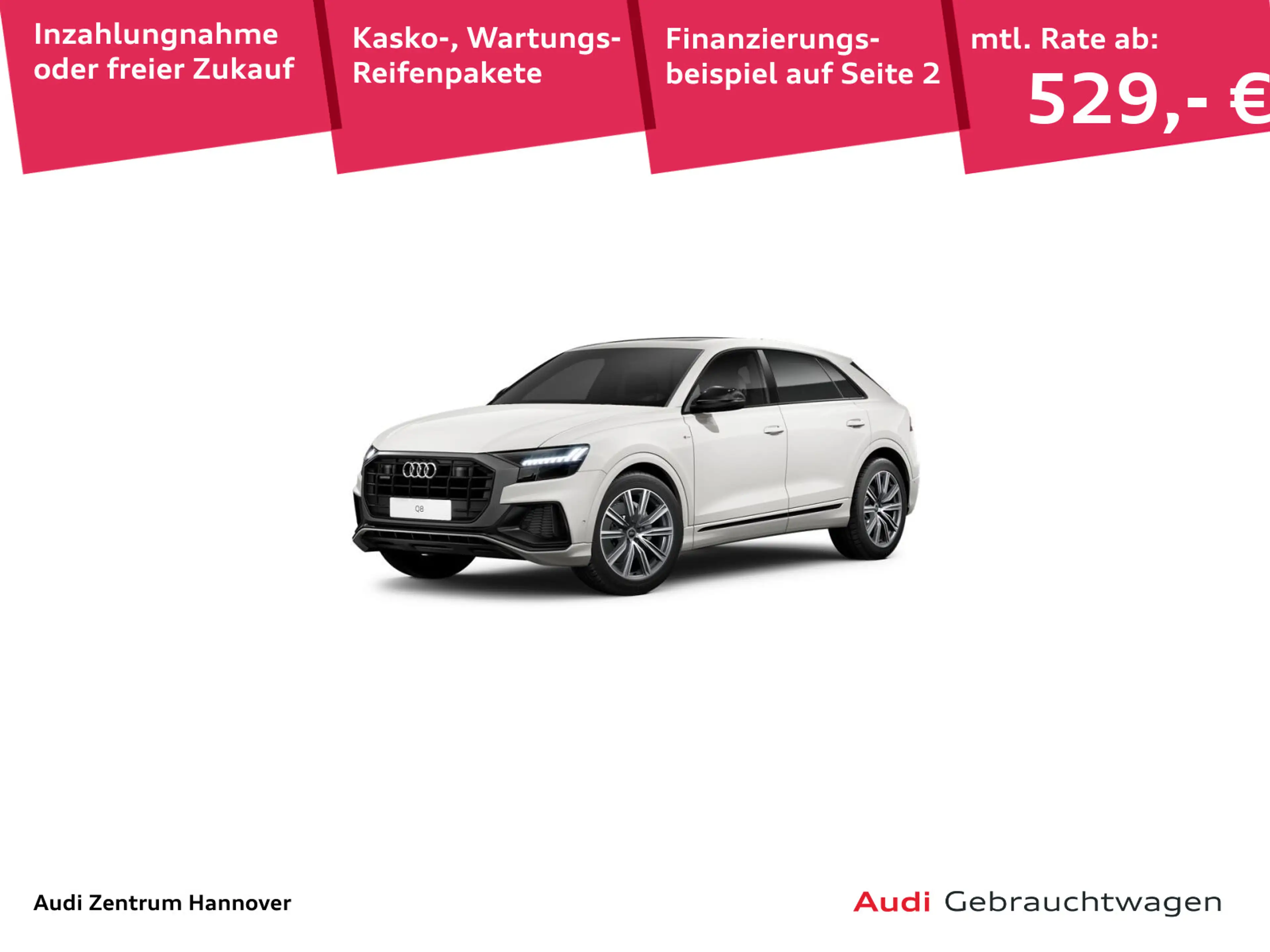 Audi Q8 50 TDI quattro Matrix Pano B&O Kamera Navi
