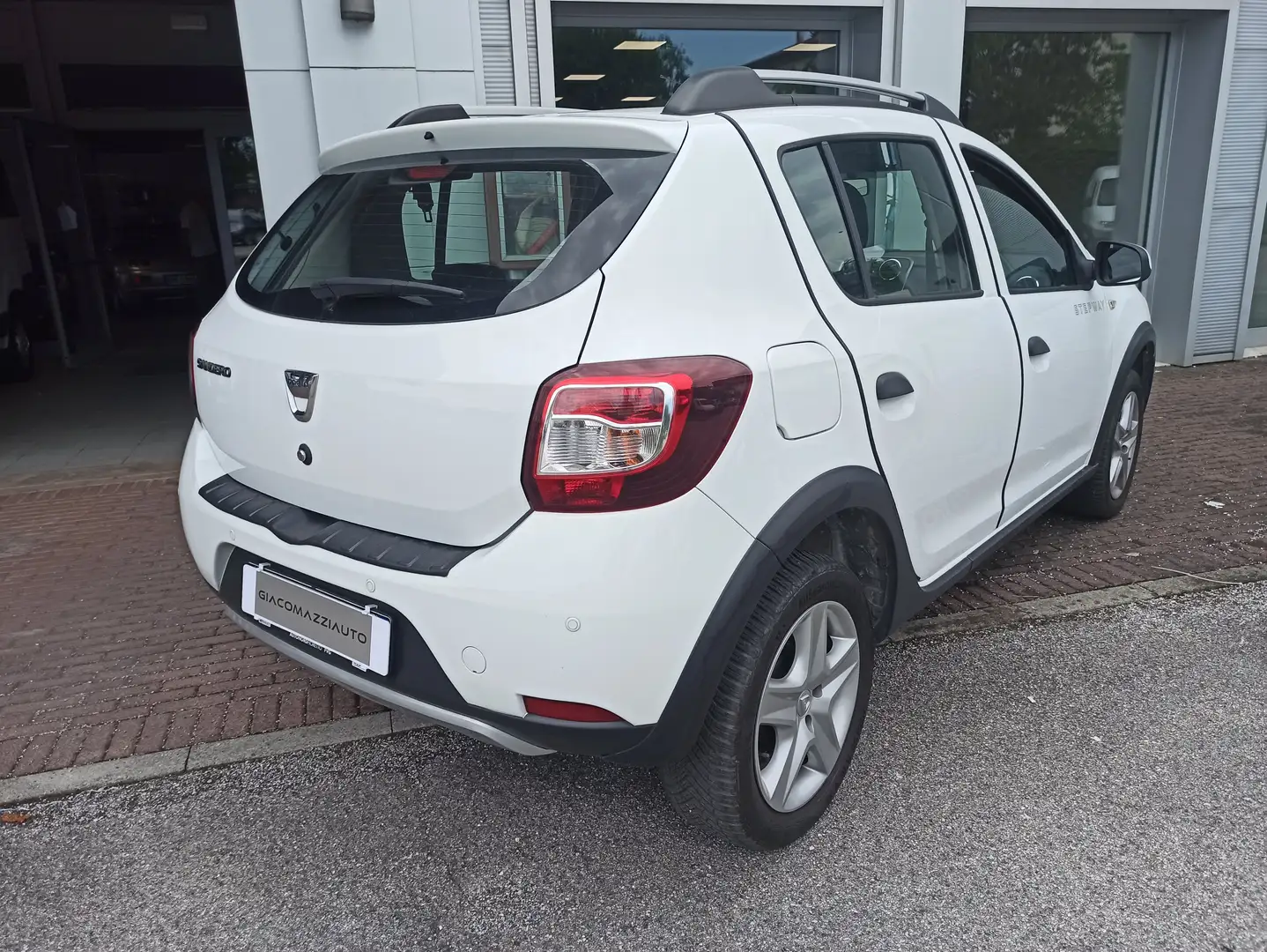 Dacia Sandero Sandero II 2013 Stepway Stepway 0.9 tce prestige s Bianco - 2