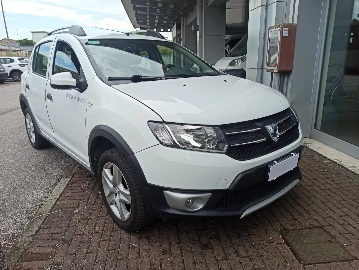 Dacia Sandero Sandero II 2013 Stepway Stepway 0.9 tce prestige s Bianco - 1