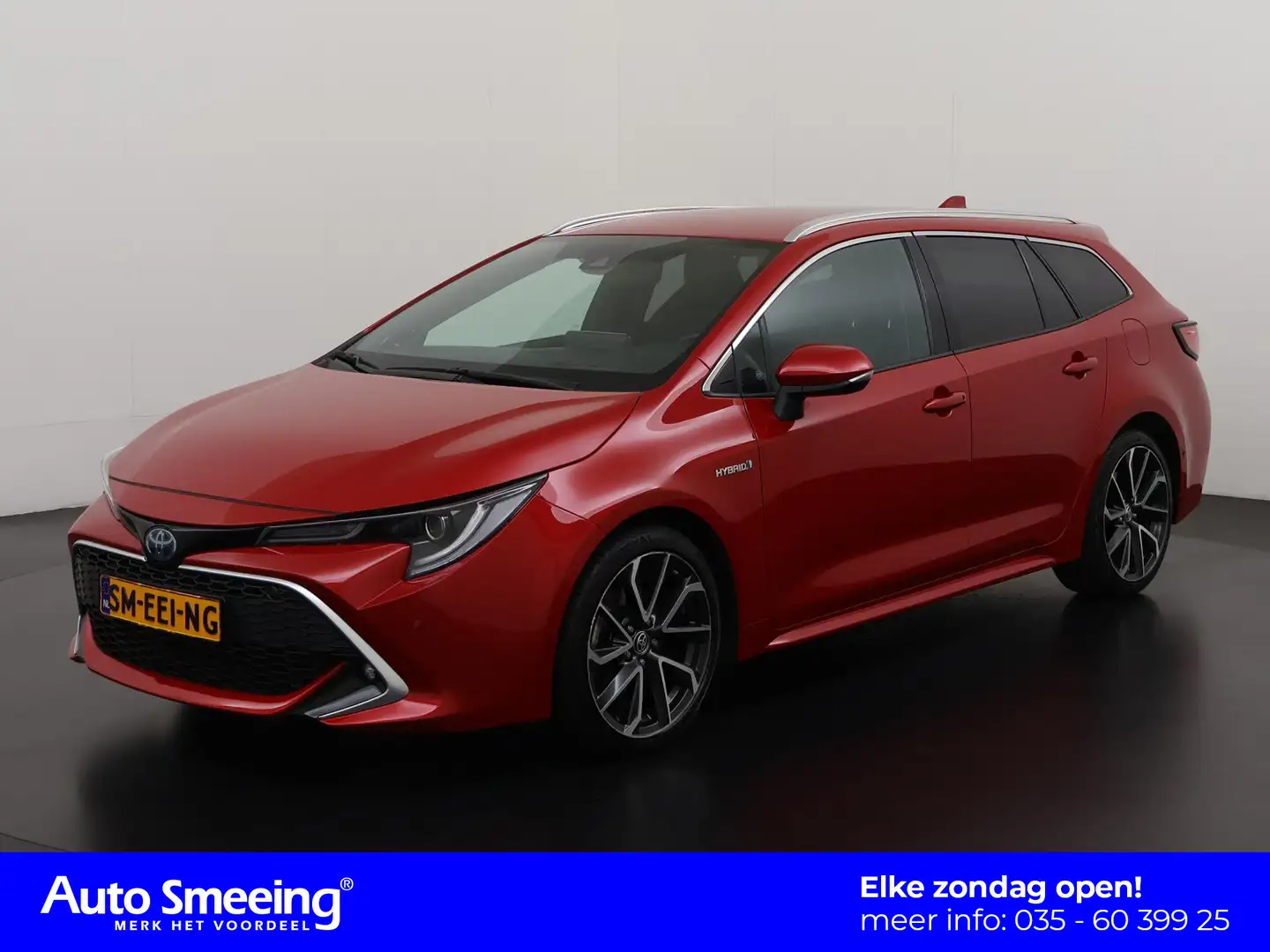 Toyota Corolla Touring Sports 2.0 Hybrid Executive | Leder/Alcant Rood - 1