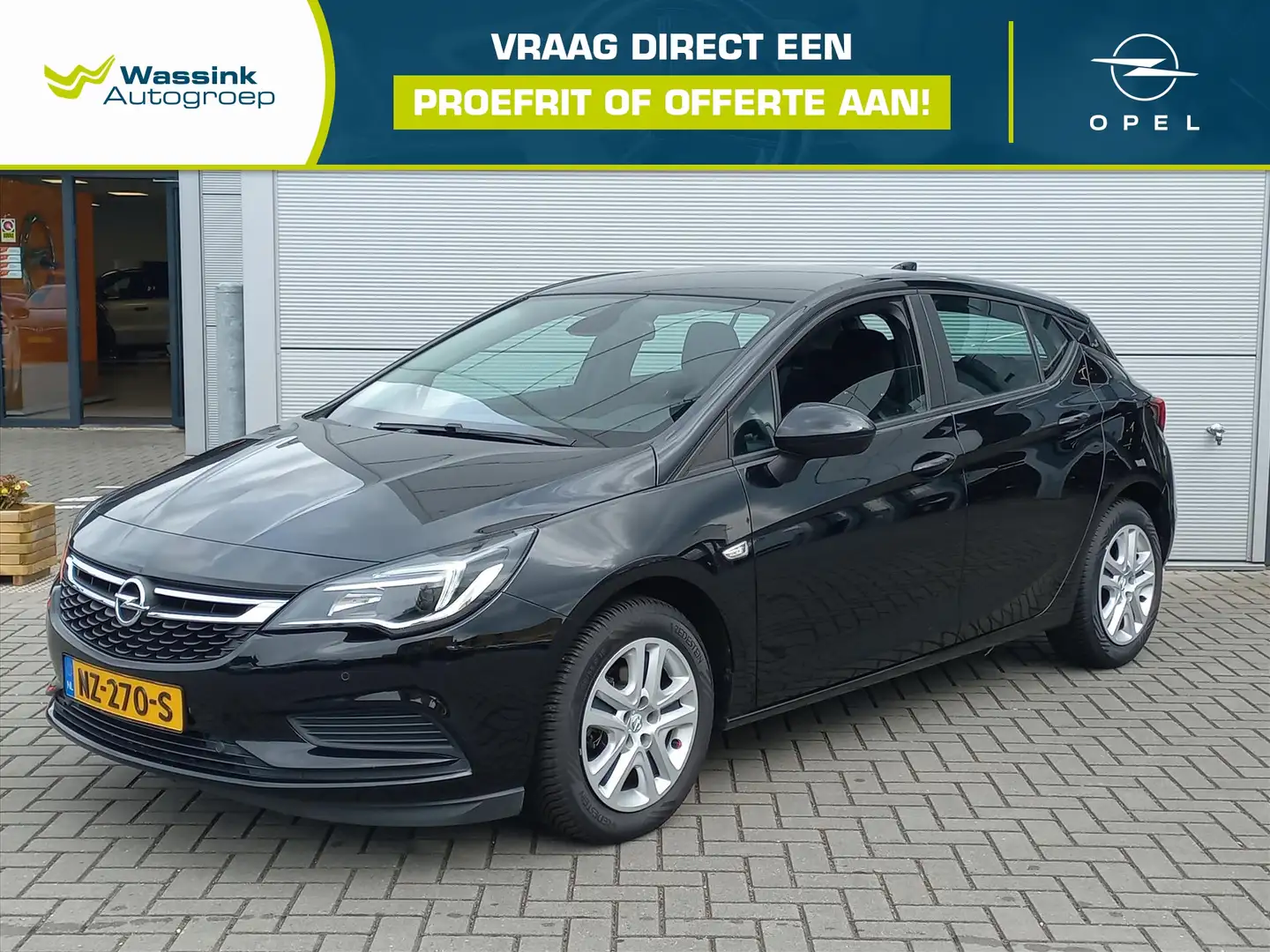 Opel Astra 1.0T 105pk Edition Automaat | Airconditioning | Na Zwart - 1