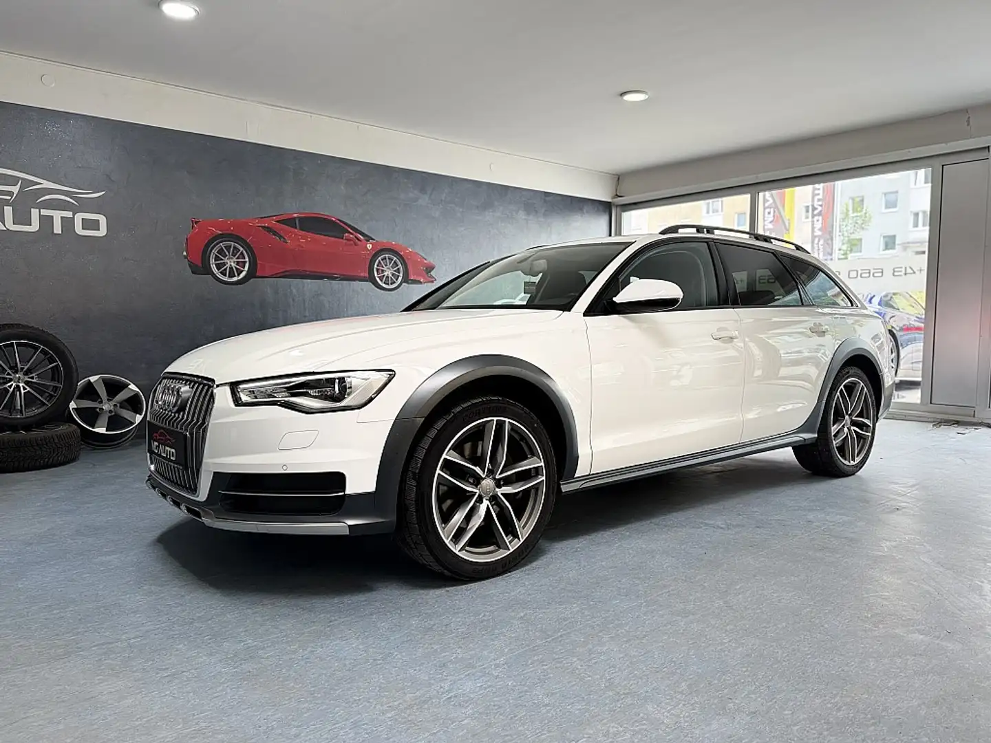 Audi A6 allroad A6 Allroad 3,0 TDI Quattro Blanc - 1