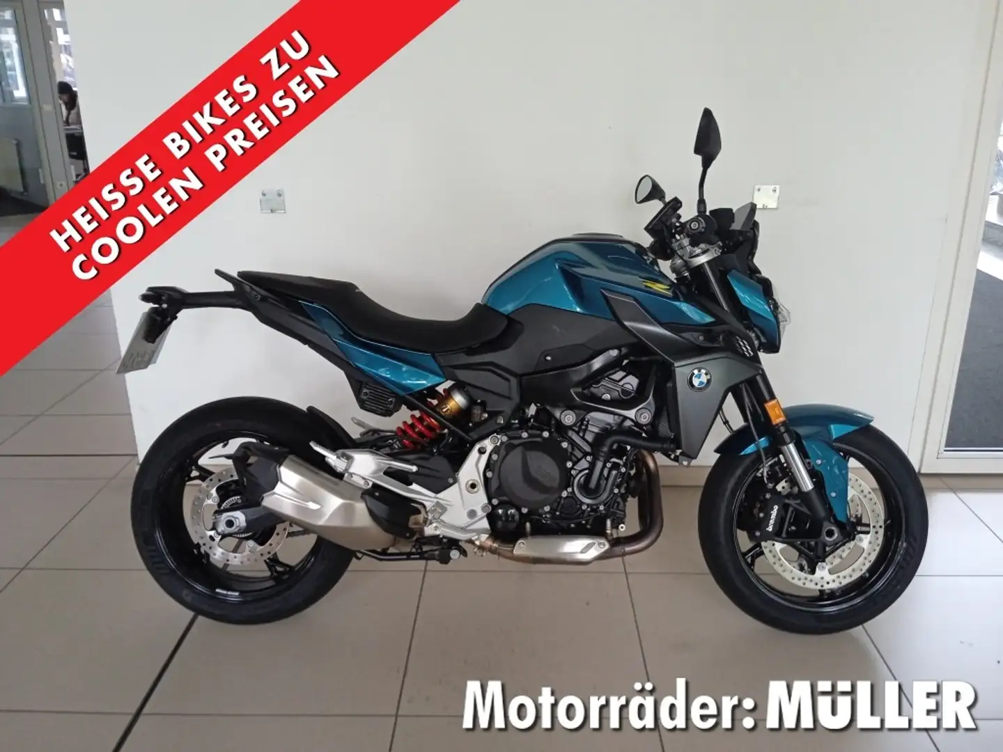 BMW F 900 R Komfort+Dynamik Paket, Schaltass.PRO,RDC Blau - 1