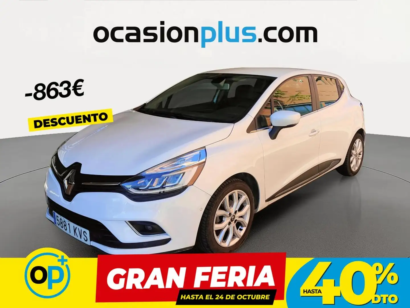 Renault Clio TCe GPF Energy Zen 66kW Blanco - 1