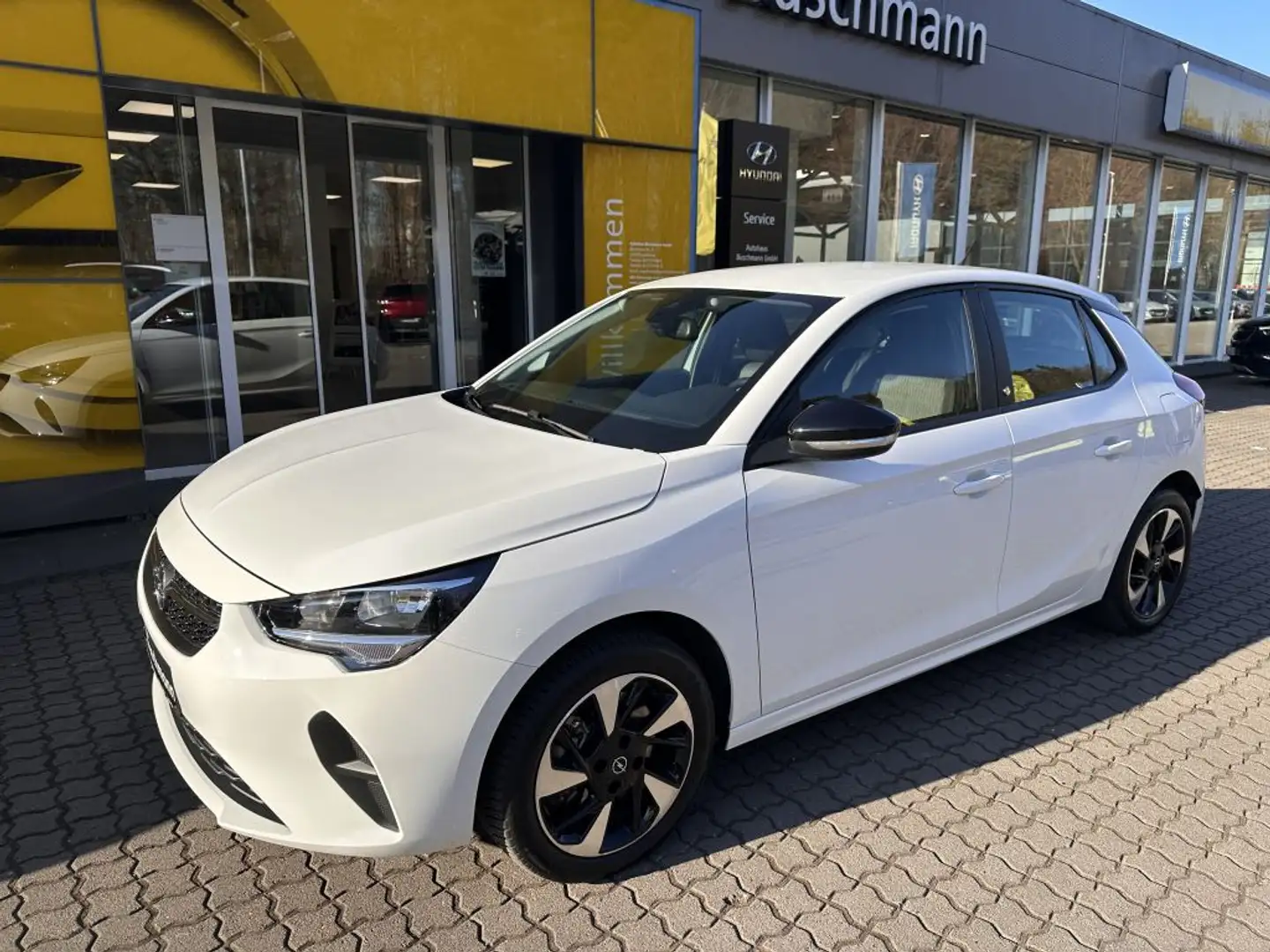 Opel Corsa-e Edition +ALLWETTER+ SOH 96%+WENIG KM+ Weiß - 1