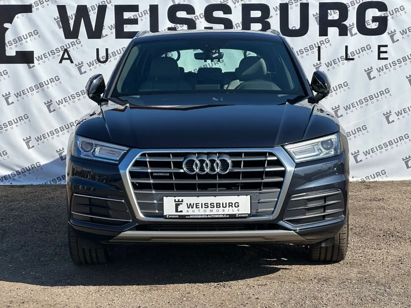 Audi Q5 2.0 TFSI Quattro S-LINE|RFK|AHK|TOTWINKEL|1.H Blau - 2