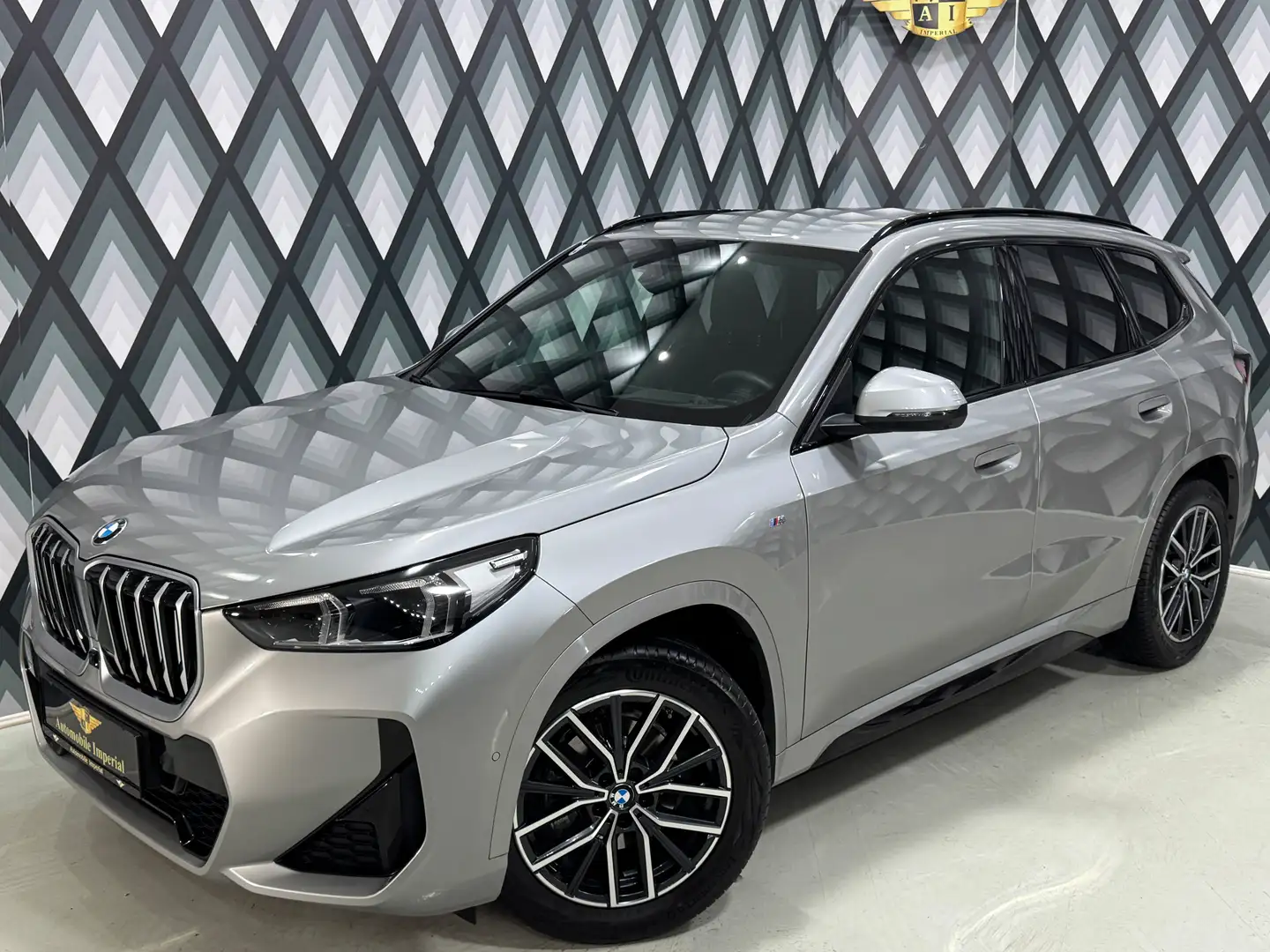 BMW X1 xDrive20d 48V // M-PAKET // AHK // 1. BESITZ // Silber - 2