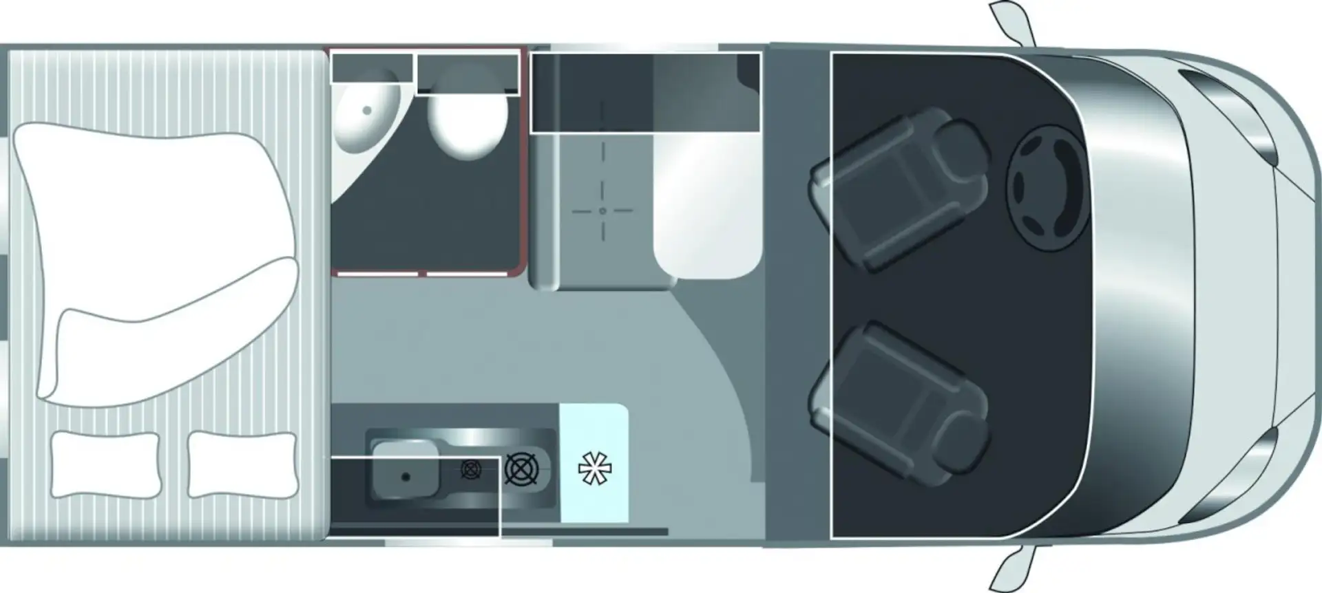 LMC Innovan 540 Automatik Markise Klima Grigio - 2