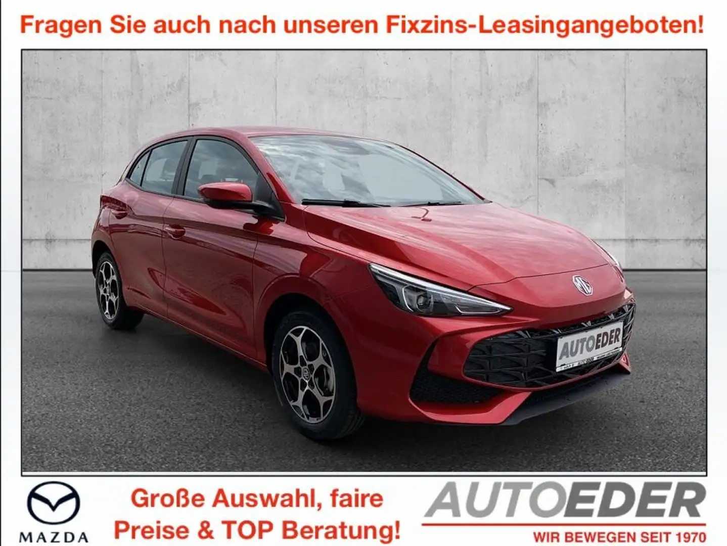 MG MG3 1,5 Hybrid+ Comfort Aut. Rot - 1