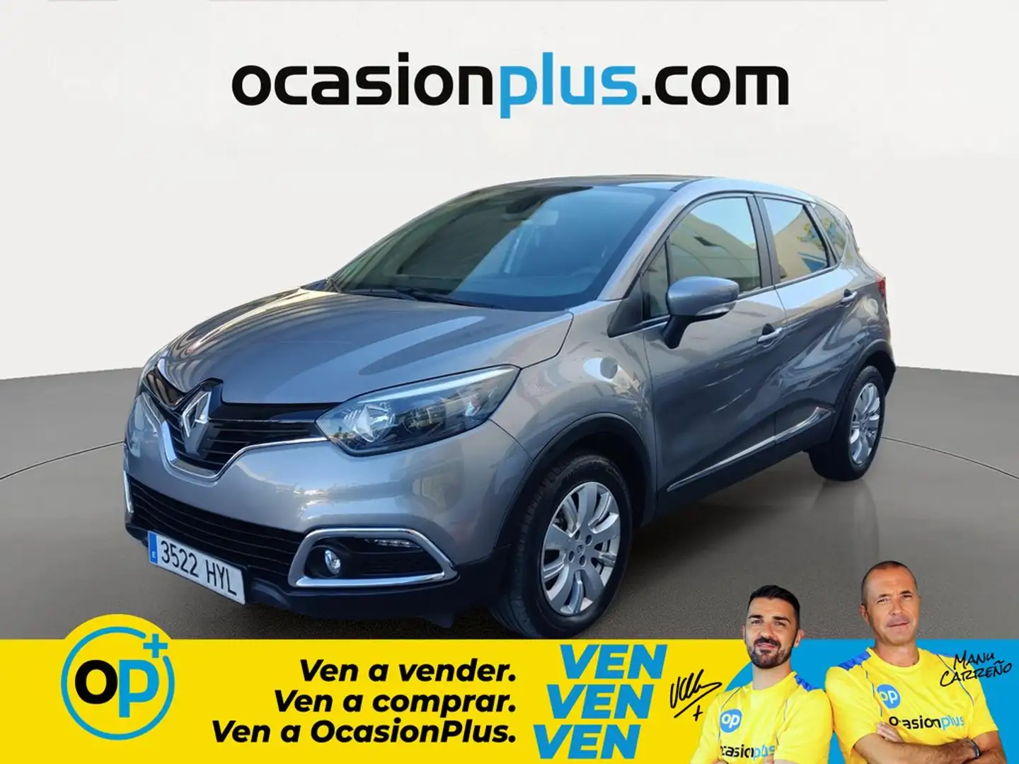 Renault Captur TCe eco2 Energy Intens 90 Gris - 1