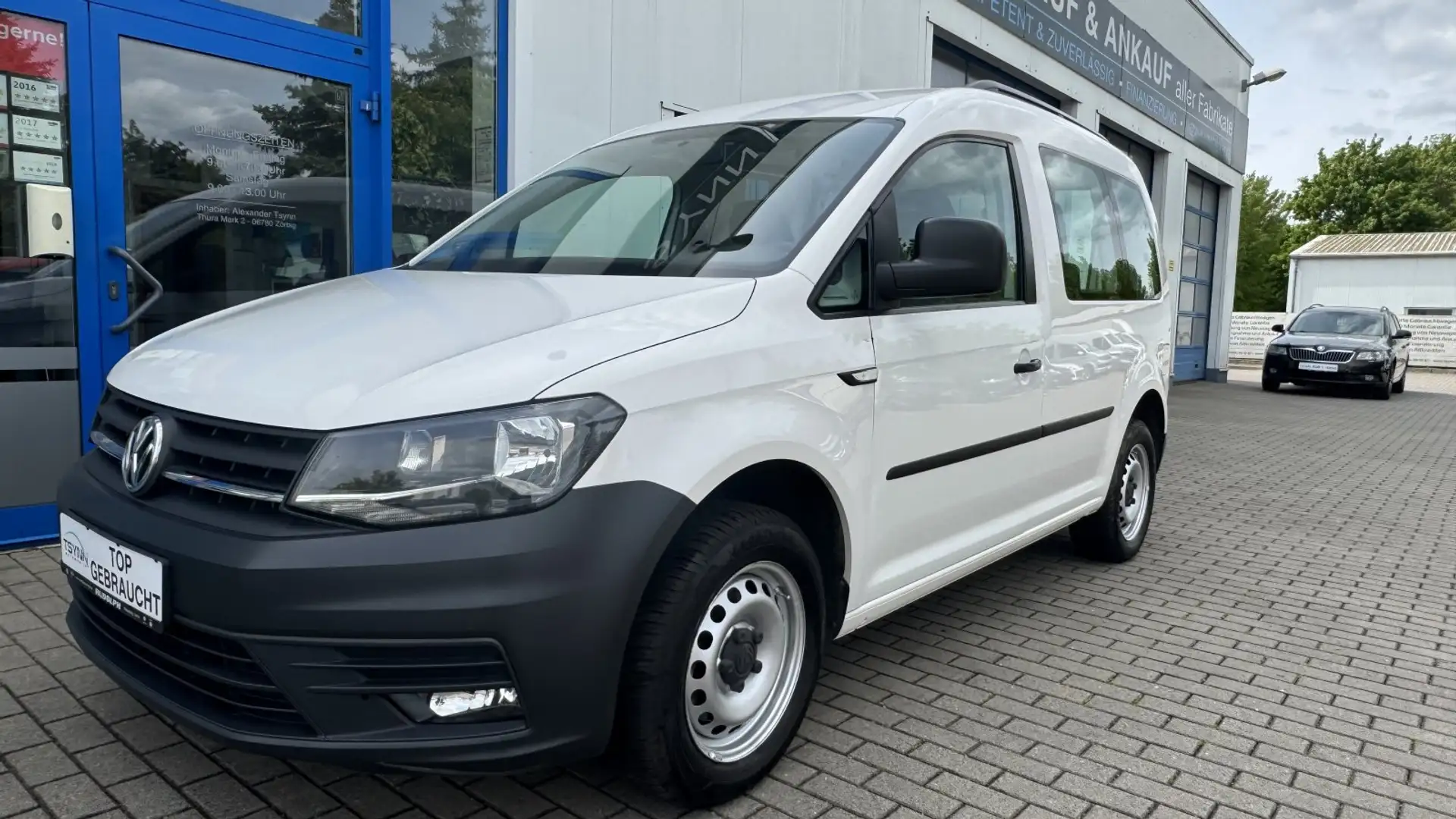 Volkswagen Caddy Kombi 2.0  TDI BMT Weiß - 1