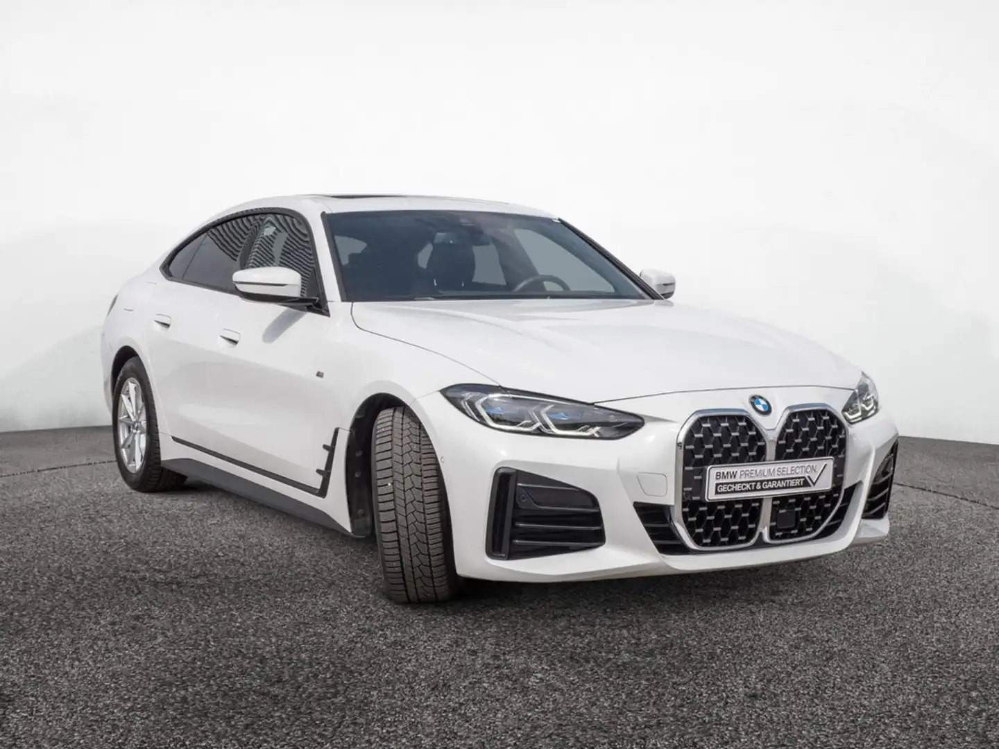 BMW 420 d Gran Coupe M-Sport LASER+GLASDACH+ACC+HU Weiß - 2