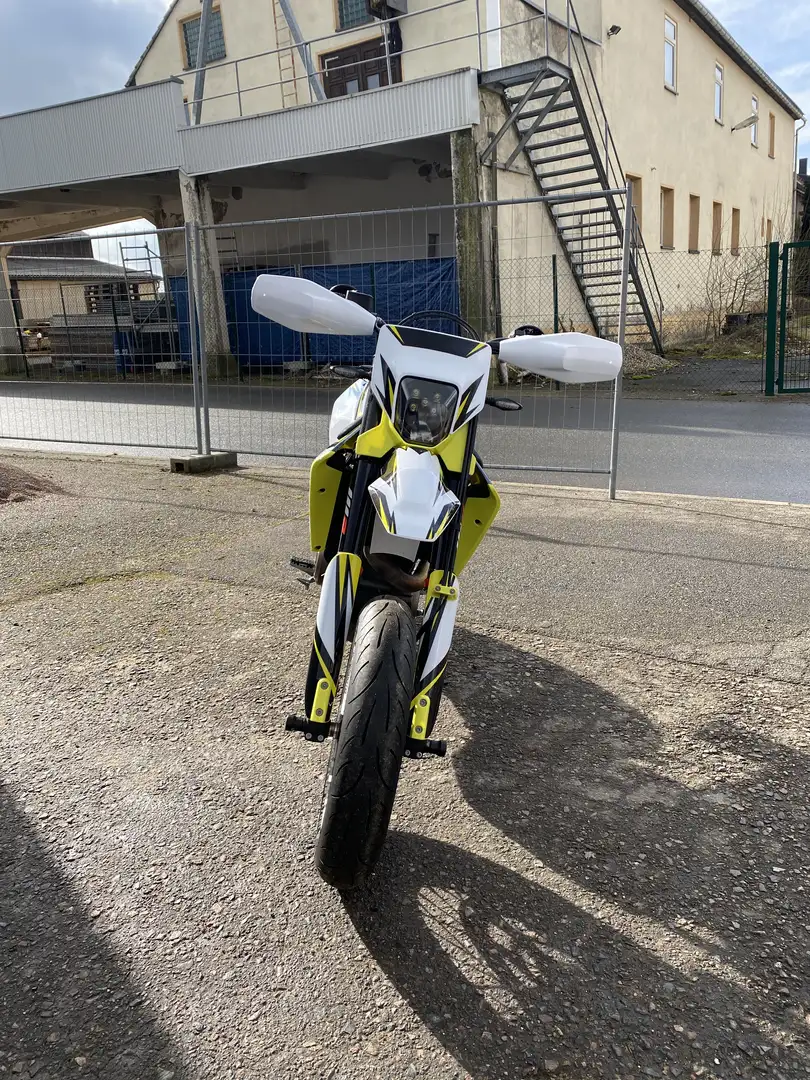 Husqvarna 701 Supermoto TÜV/Sportauspuff/Carbon Galben - 2