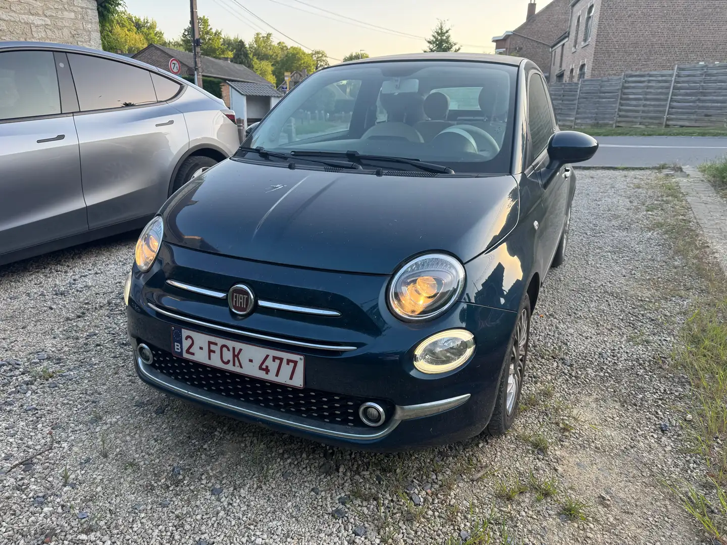 Fiat 500C 500C 1.2i Rockstar MTA (EU6d-TEMP) Bleu - 1