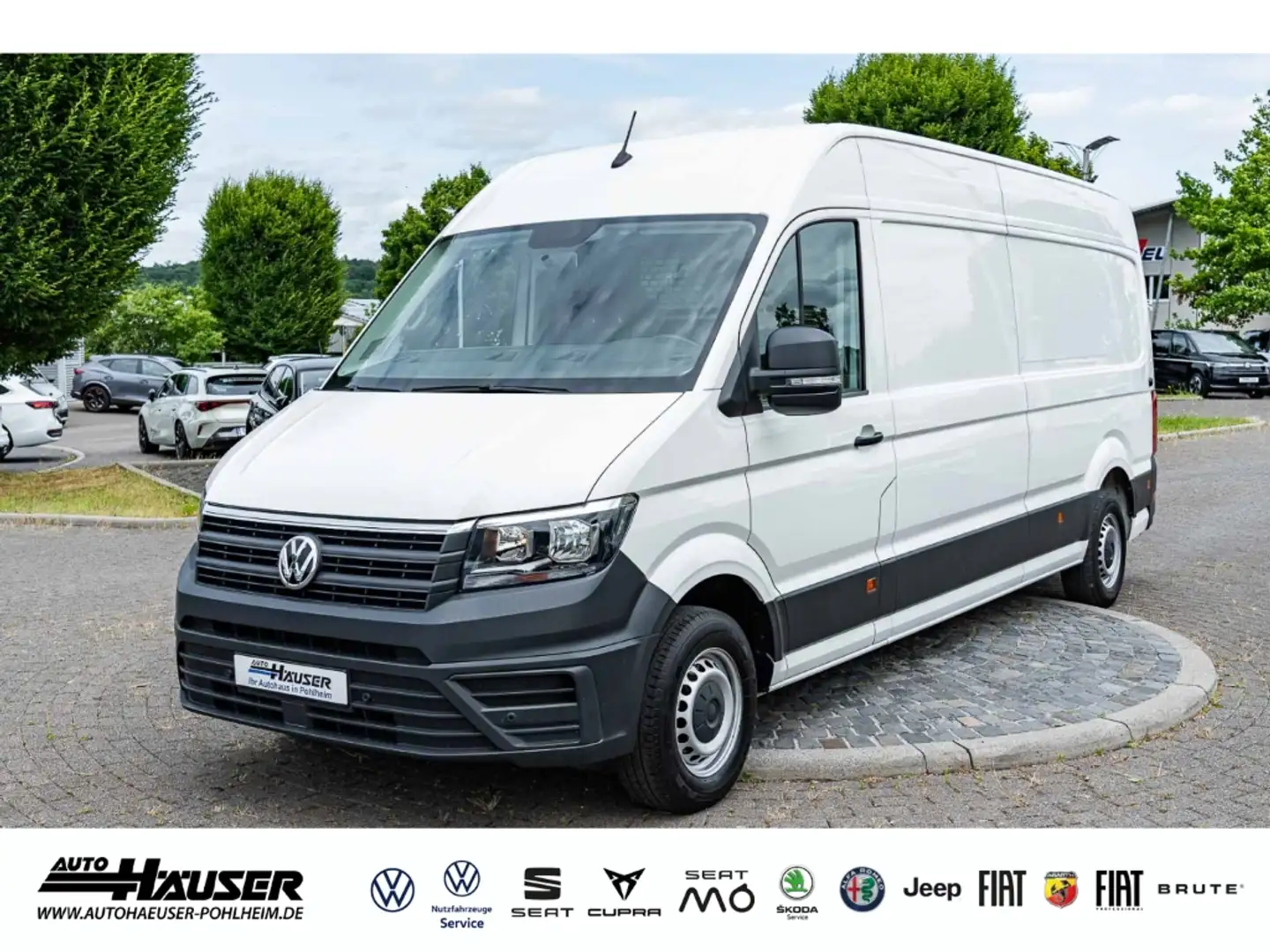 Volkswagen Crafter Kasten 35 LR HD 2.0 TDI SCR TEILVERGLAST EINZELSIT Weiß - 1
