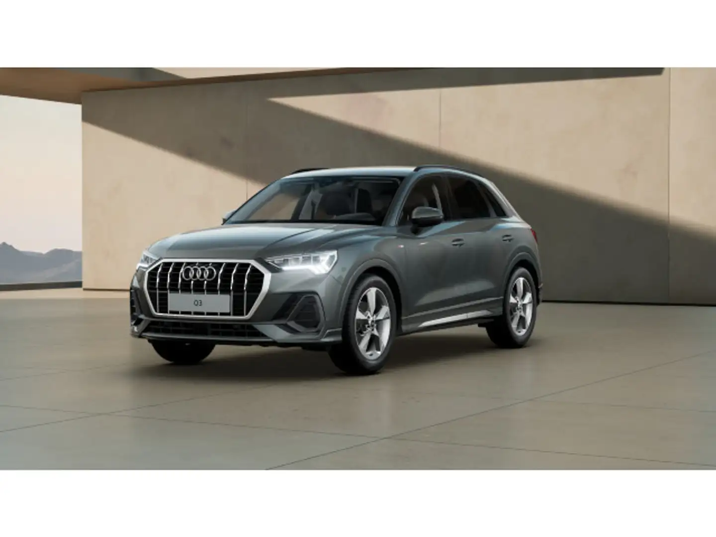 Audi Q3 S line 35 TFSI AHK NAV+ STDHZG E-KLAPPE Grau - 2