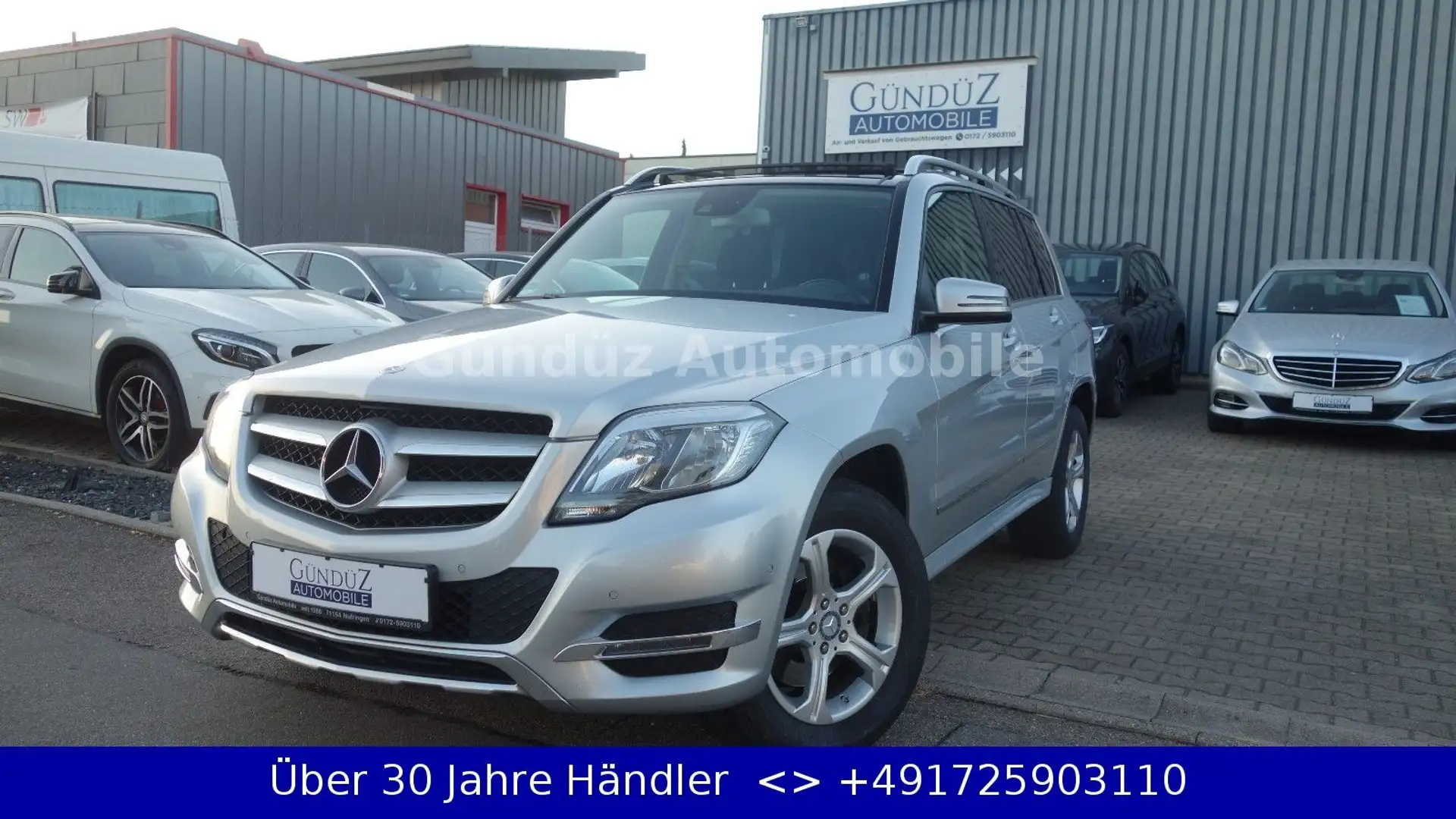 Mercedes-Benz GLK 220 CDI 7G-TRONIC 4Matic*AHK*PANORAMA*TOP Silber - 1