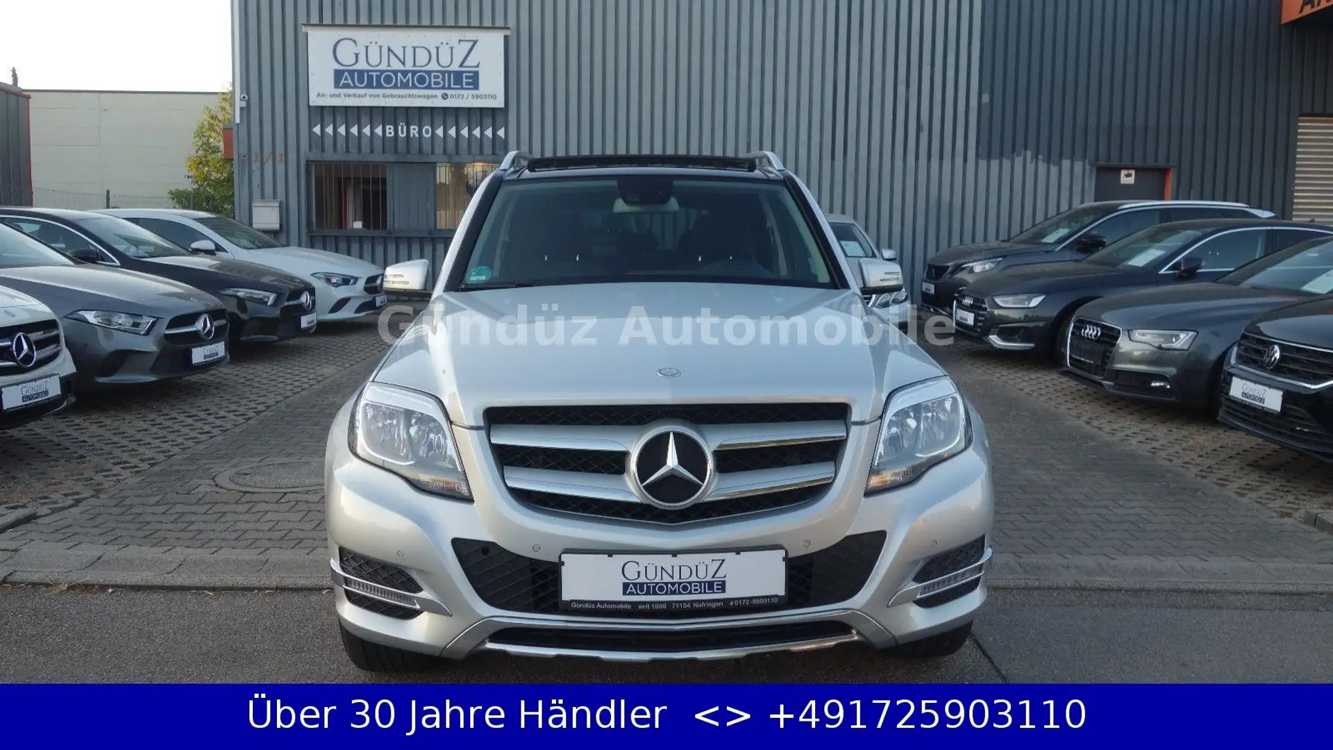 Mercedes-Benz GLK 220 CDI 7G-TRONIC 4Matic*AHK*PANORAMA*TOP Silber - 2