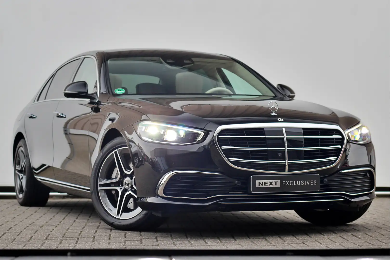 Mercedes-Benz S 350 350d 4MATIC Lang BTW | Pano | Burmester | Verkoeli Zwart - 1