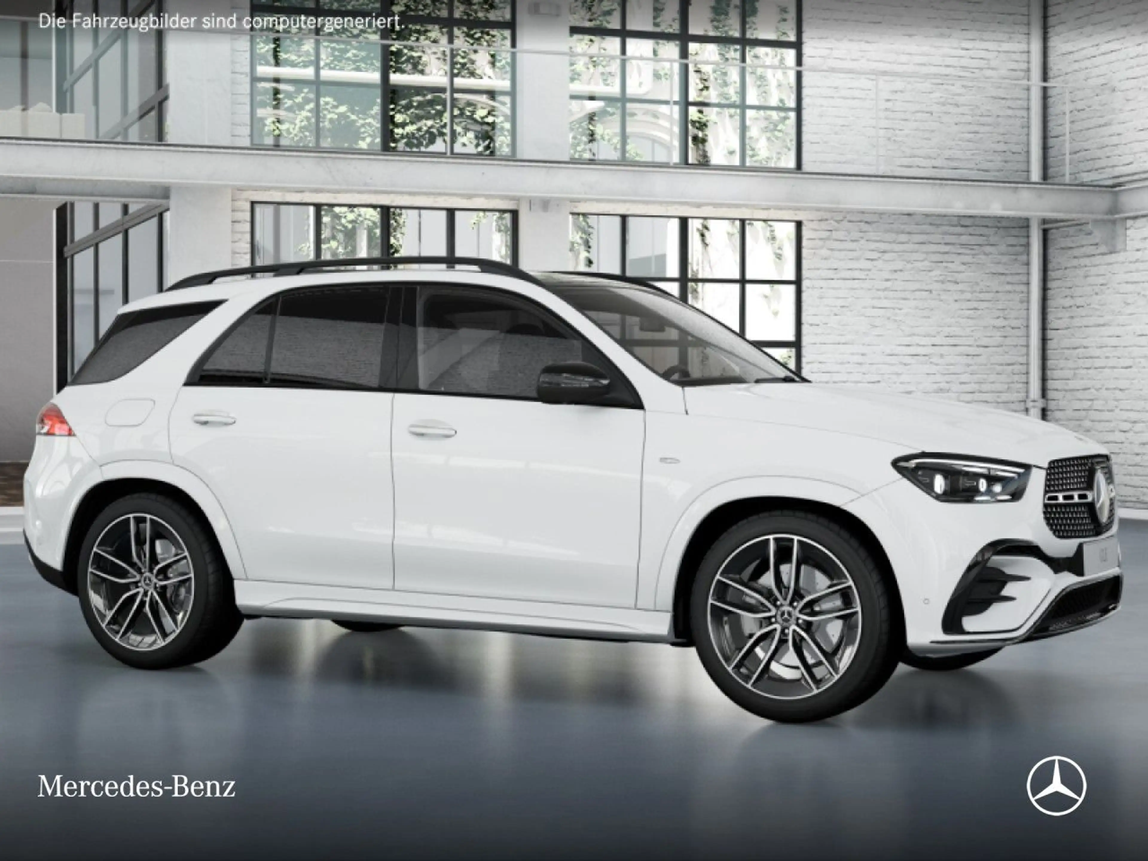 Mercedes-Benz GLE 350 de 4M AMG+NIGHT+PANO+360+AHK+MULTIBEAM+22" — photo 15