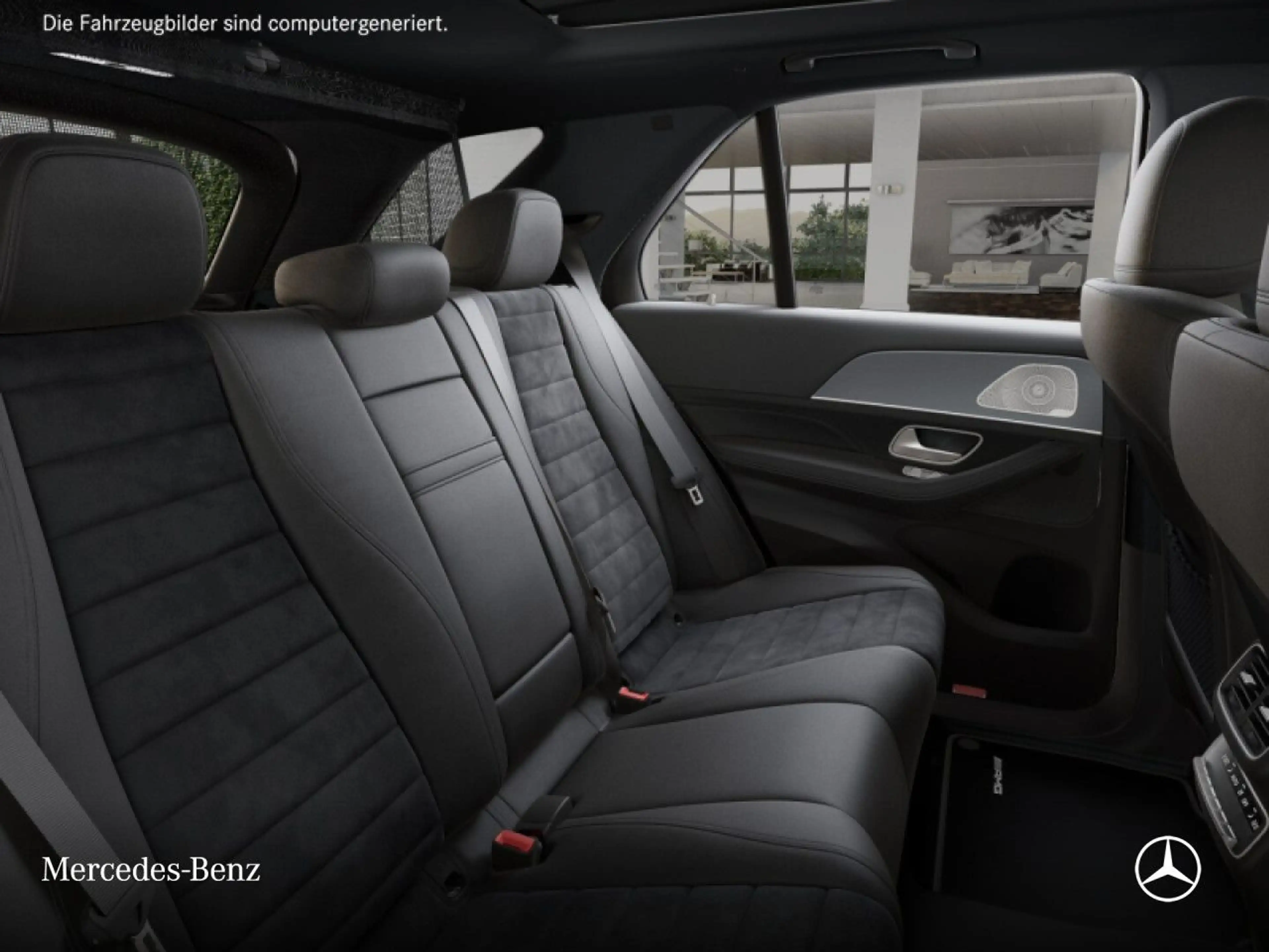 Mercedes-Benz GLE 350 de 4M AMG+NIGHT+PANO+360+AHK+MULTIBEAM+22" — photo 12