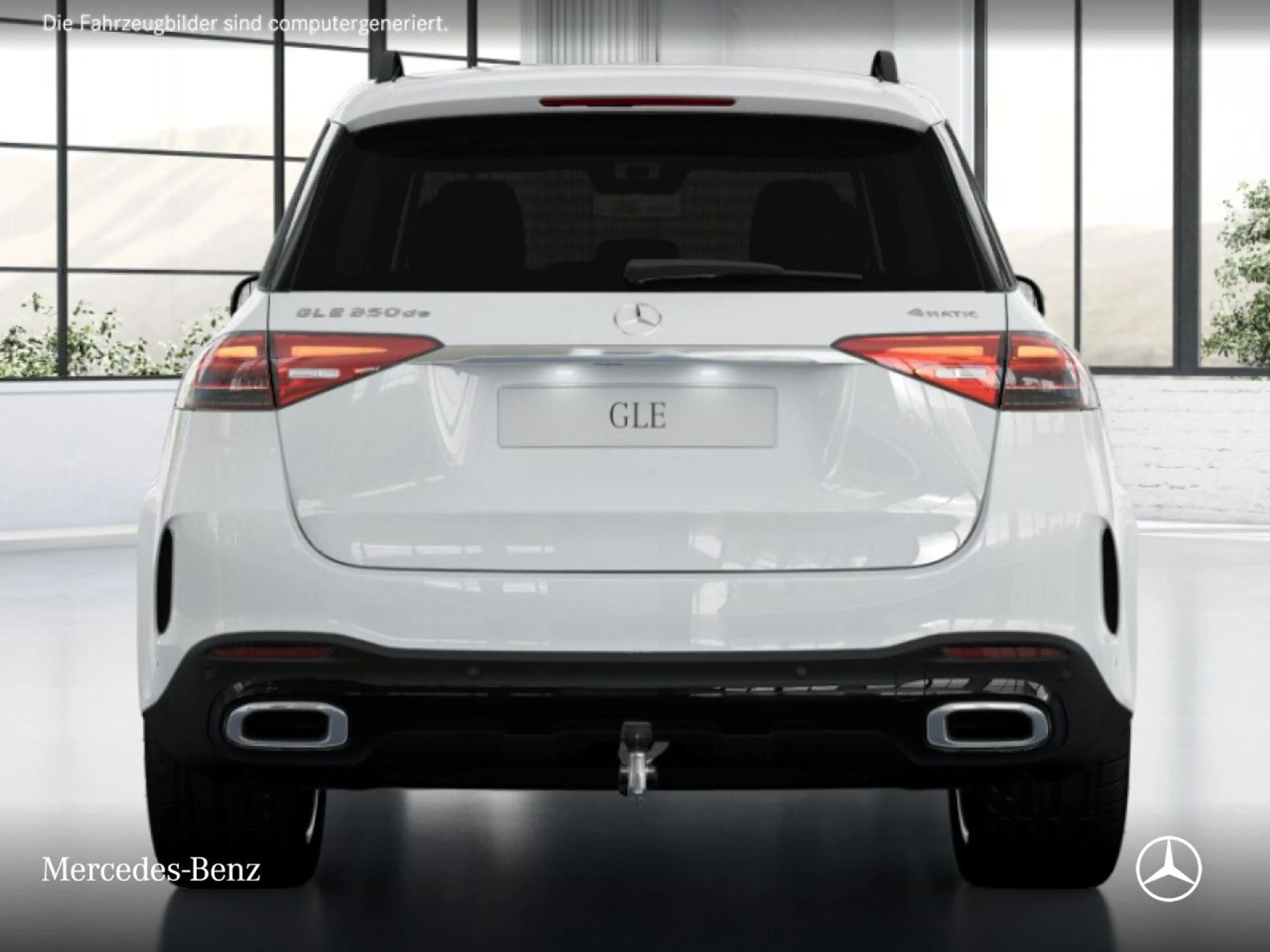 Mercedes-Benz GLE 350 de 4M AMG+NIGHT+PANO+360+AHK+MULTIBEAM+22" — photo 7