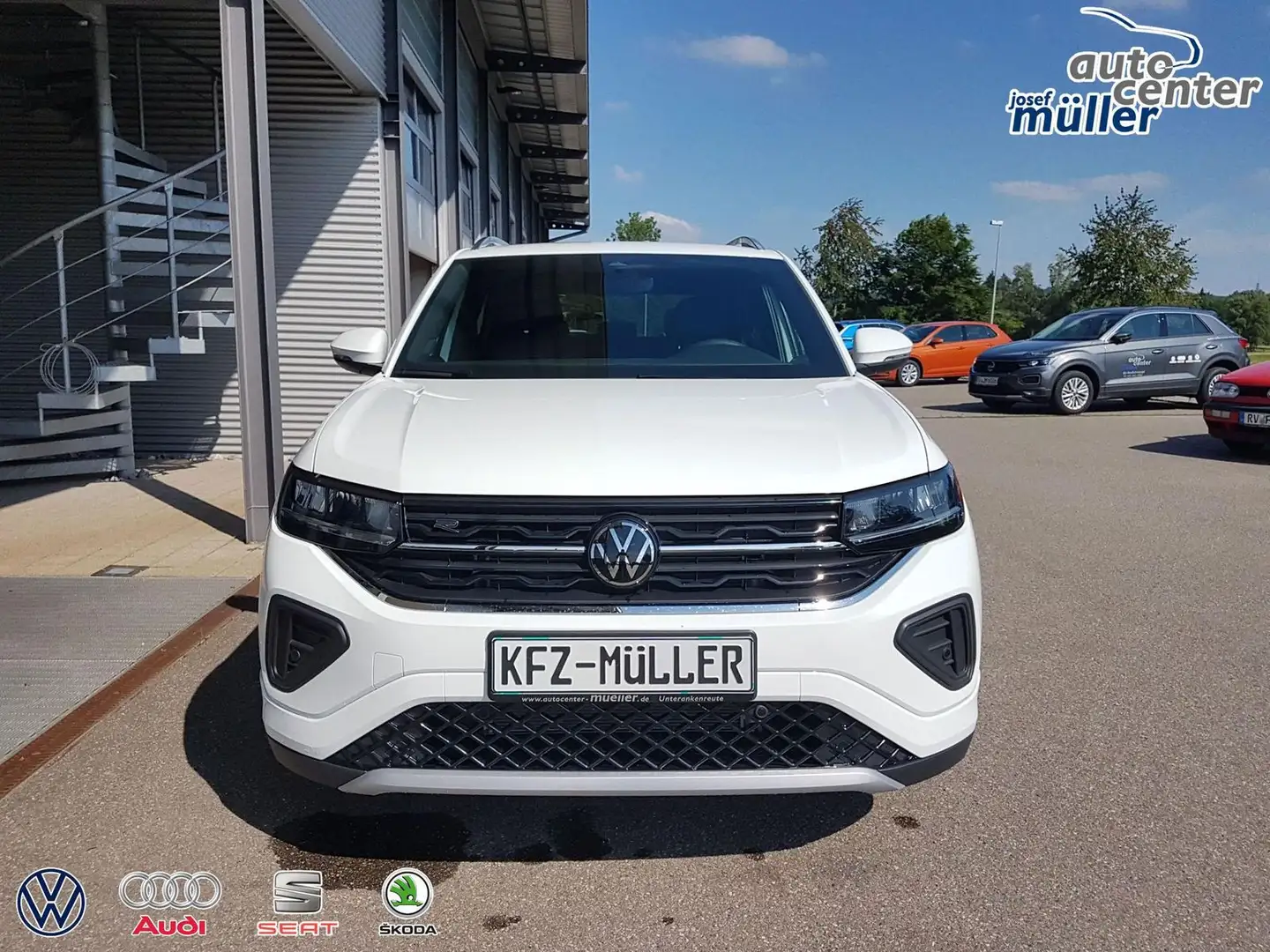 Volkswagen T-Cross R-Line" DSG" Garantie 4 J ."LED" ACC ... Weiß - 2