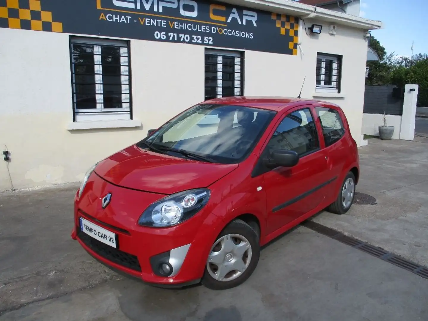 Renault Twingo II 1.2 LEV 16v 75 eco2 Authentique Euro 5 Rouge - 1