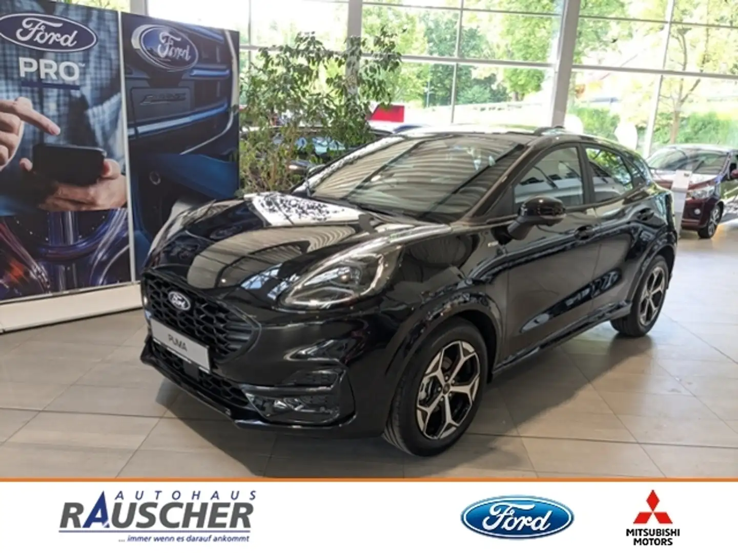 Ford Puma 1.0l MHEV 92 kW ST-Line Zwart - 1