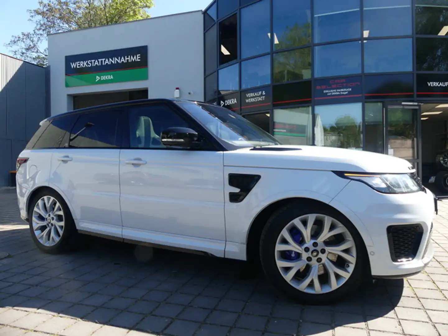 Land Rover Range Rover Sport 5.0 V8 SC SVR PAN/STHZ/360/SOFT Blanco - 1